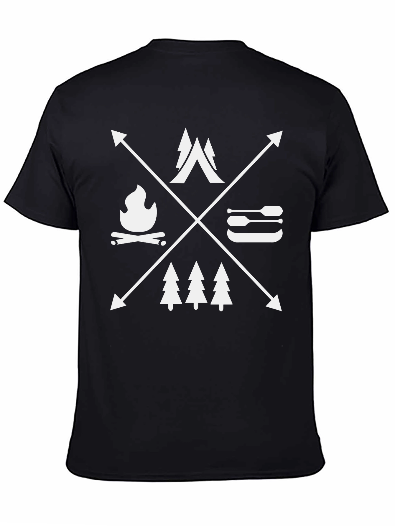 Camping Adventure Graphic Tee - Explore Outdoors!