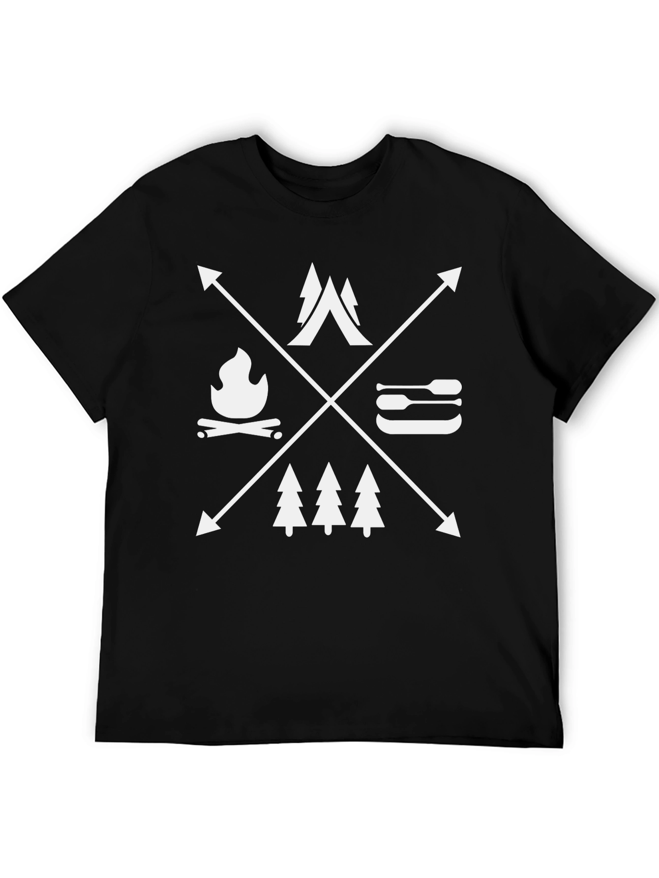 Camping Adventure Graphic Tee - Explore Outdoors!