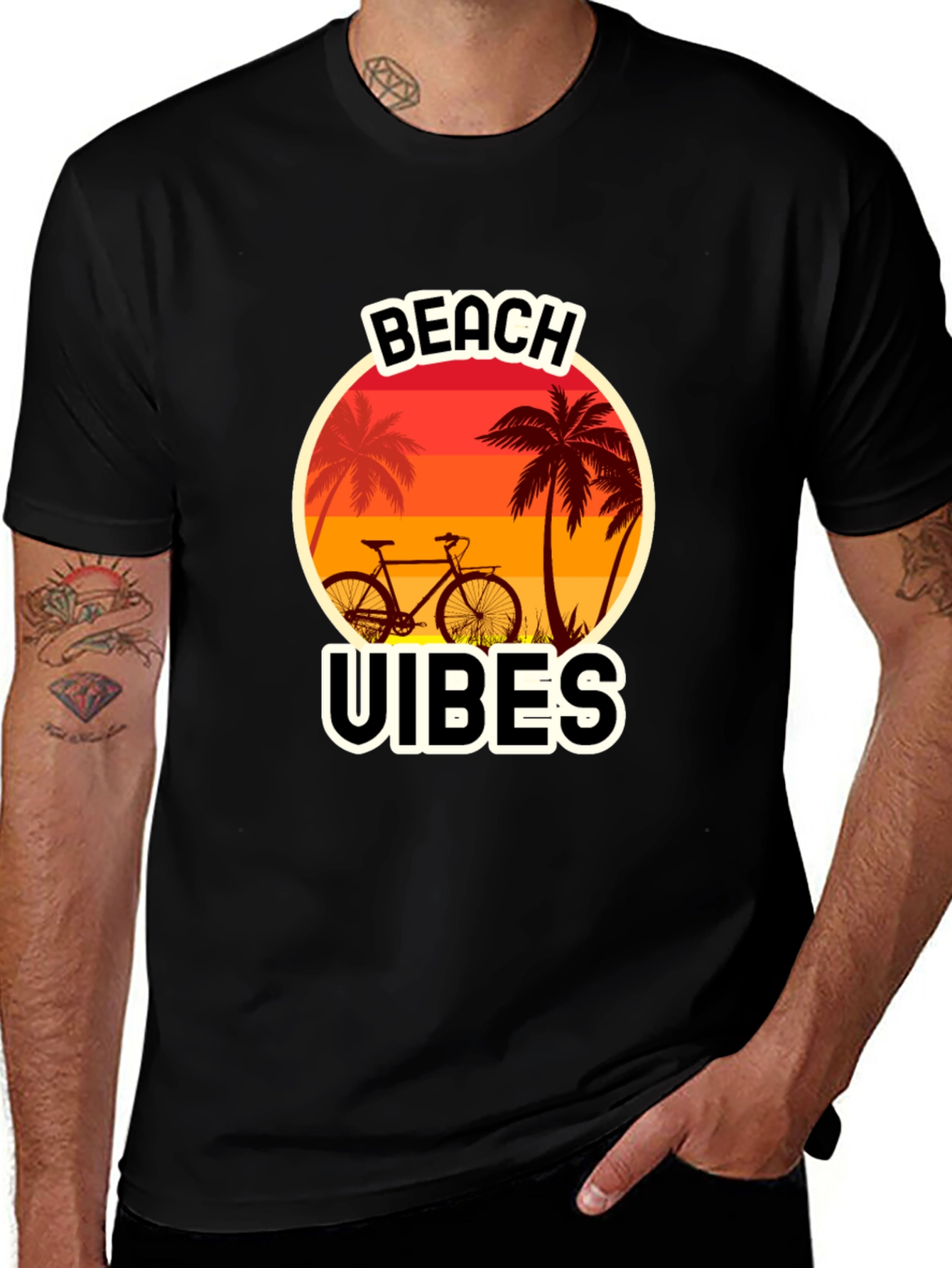 Beach Vibes Graphic T-Shirt