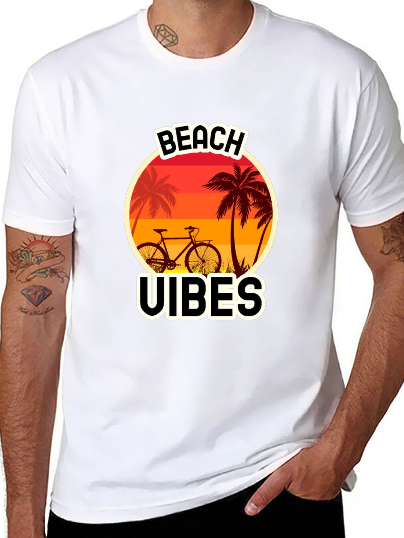 Beach Vibes Graphic T-Shirt