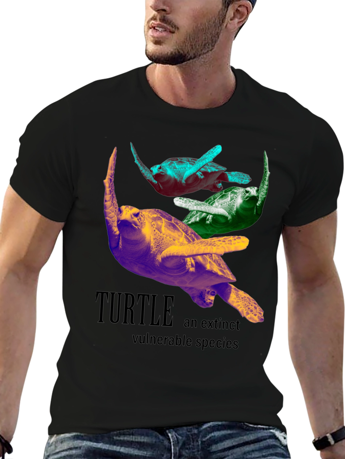 Turtle Species Graphic Tee