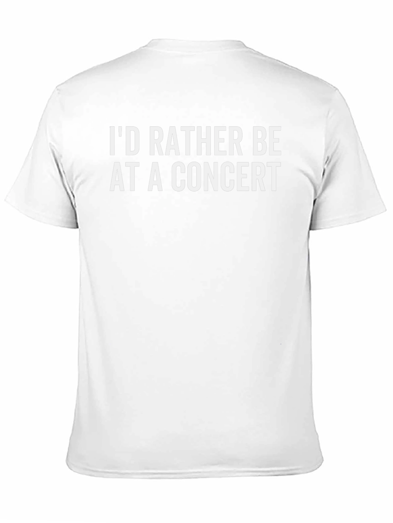 Concert Lover Graphic Tee - Soft Cotton Blend