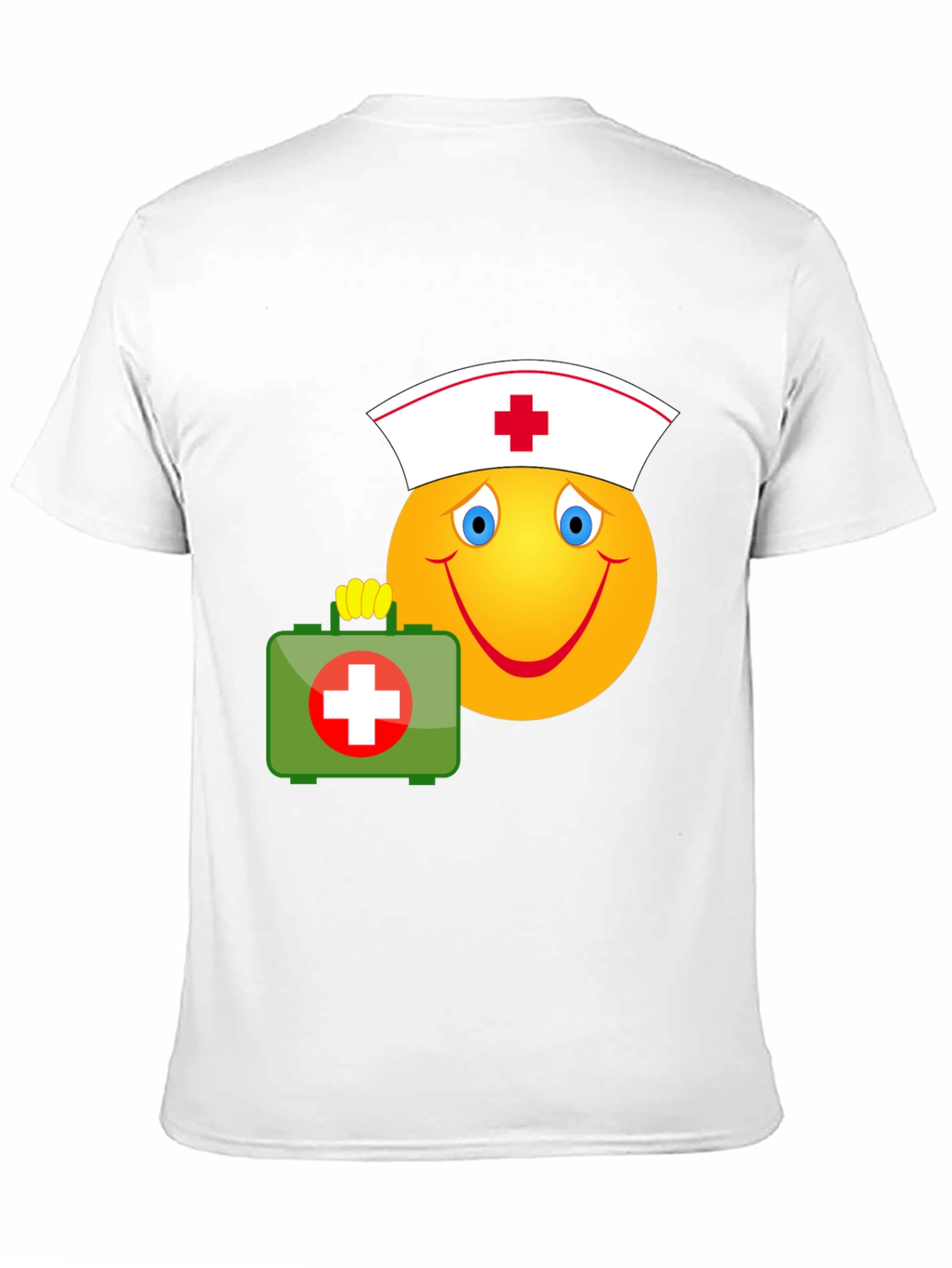 Nurse Emoji T-Shirt - First Aid Humor Tee