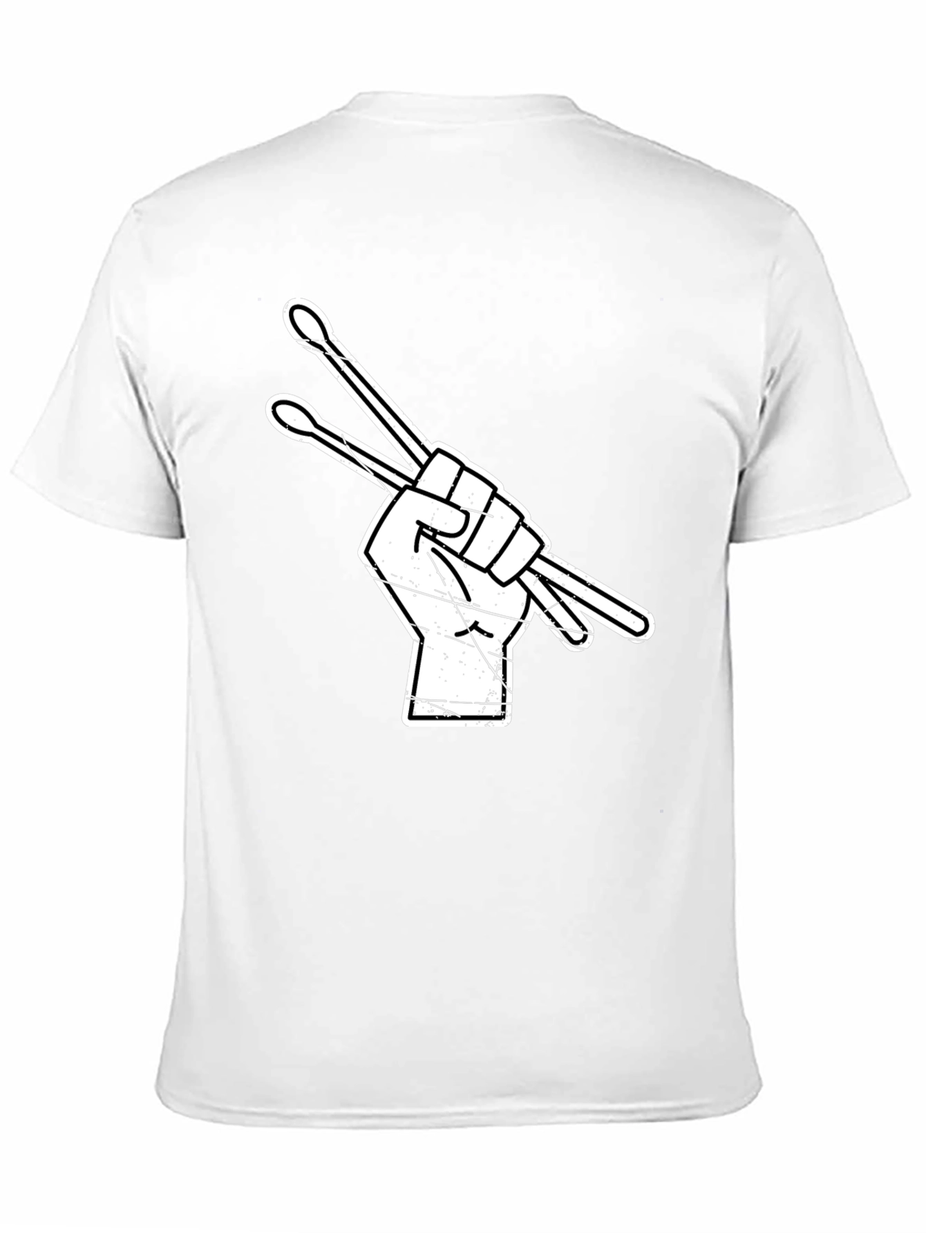 Drummer Hand Drumsticks Graphic T-Shirt