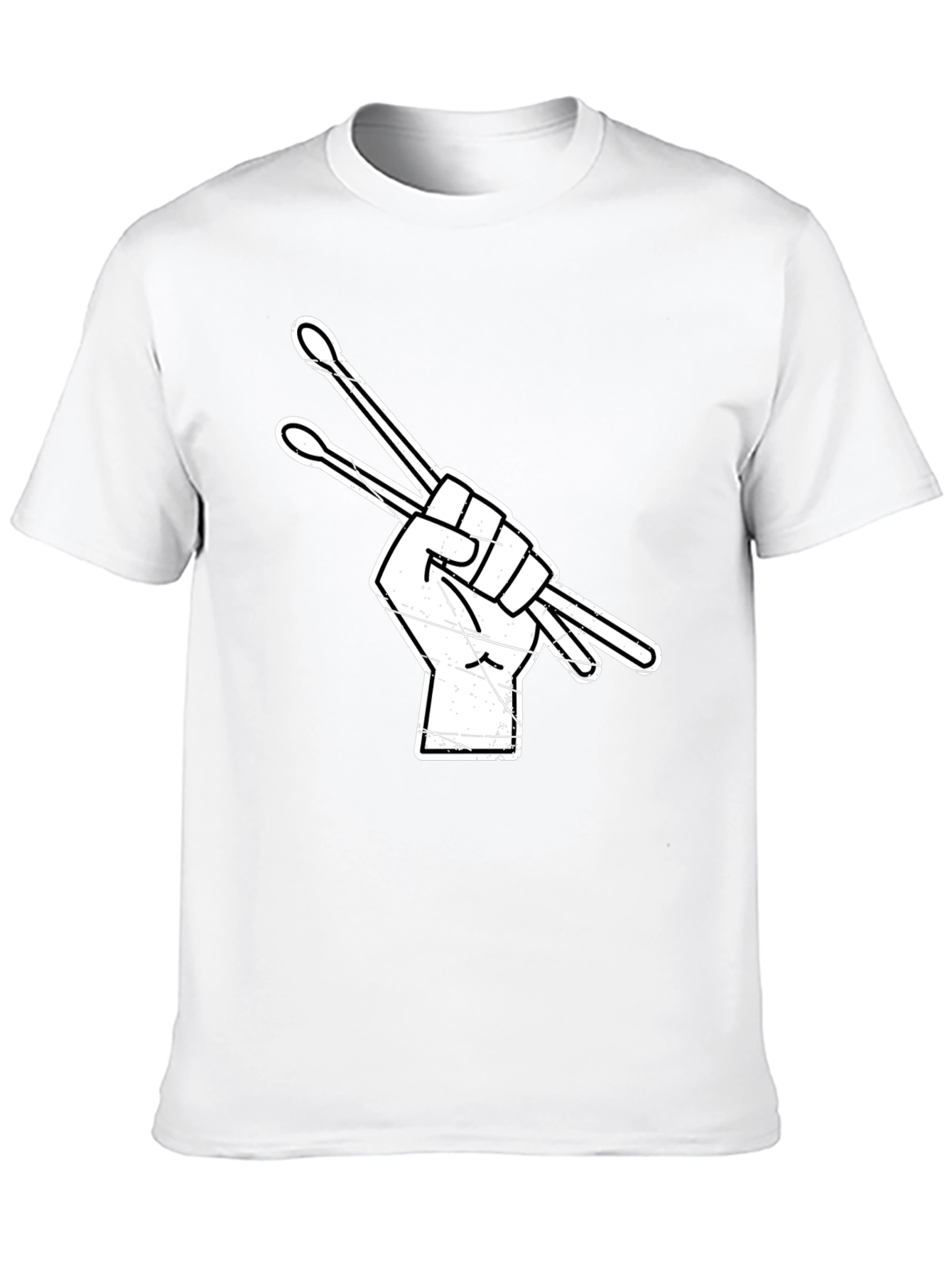 Drummer Hand Drumsticks Graphic T-Shirt