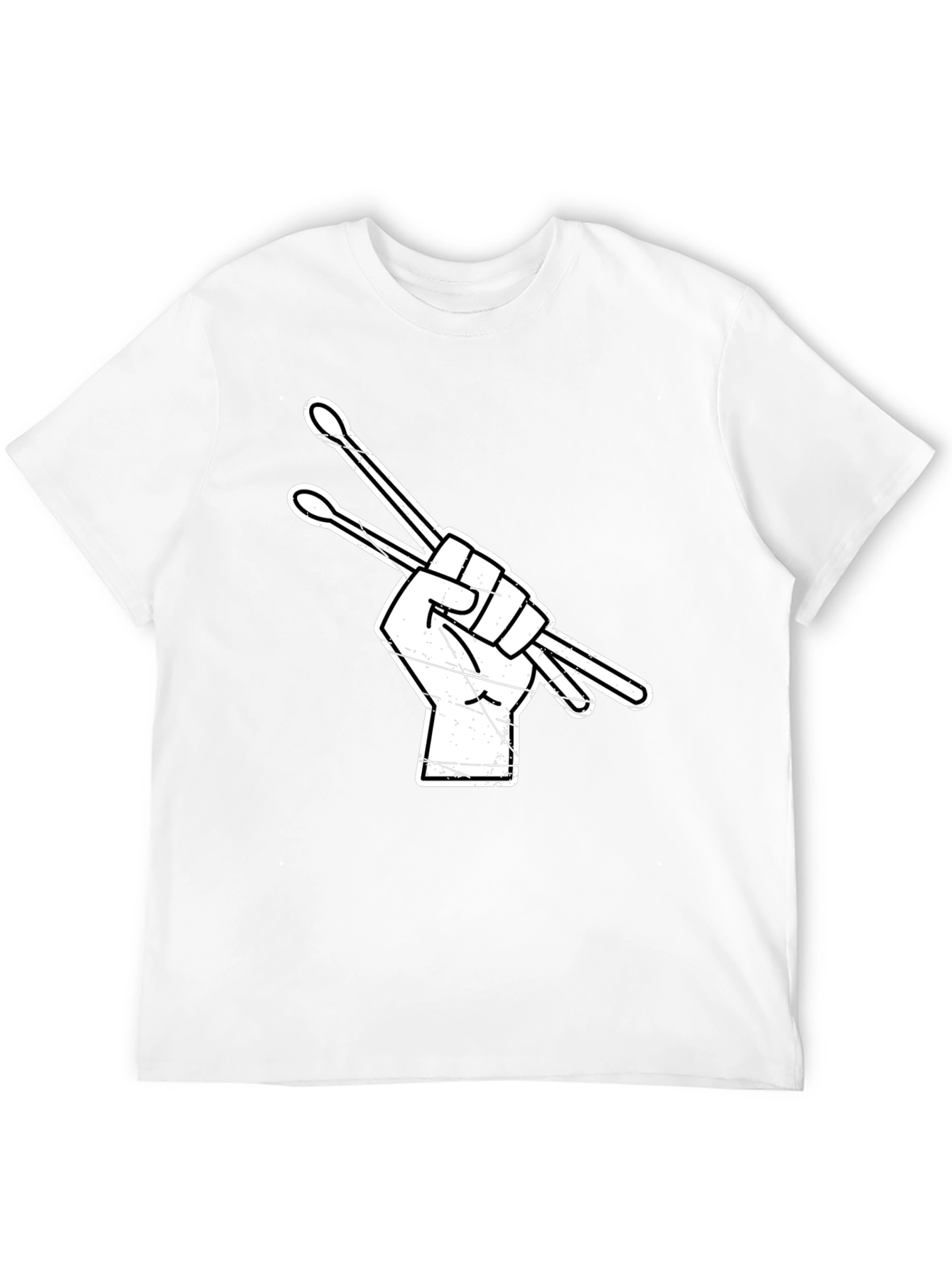 Drummer Hand Drumsticks Graphic T-Shirt