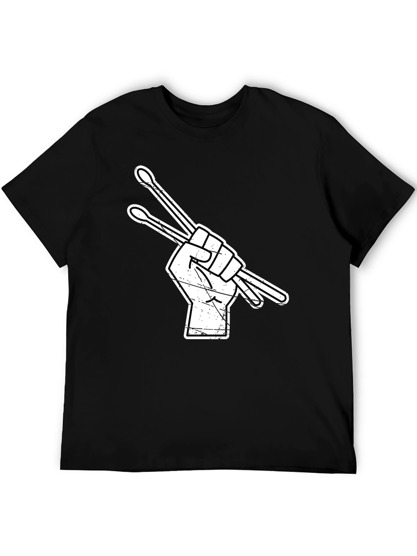 Drummer Hand Drumsticks Graphic T-Shirt