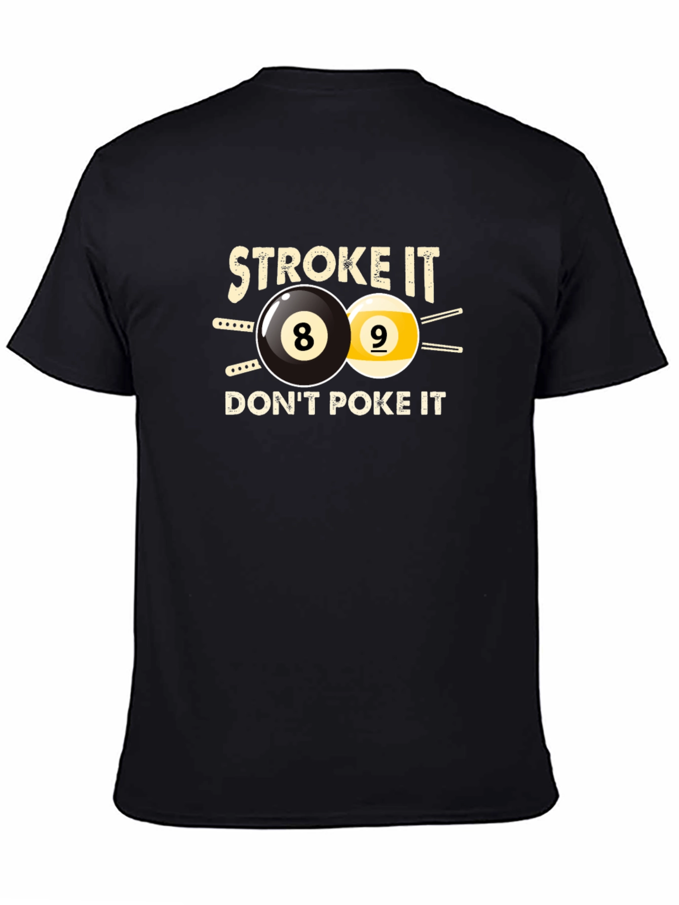 Stroke It - Funny Billiards T-Shirt