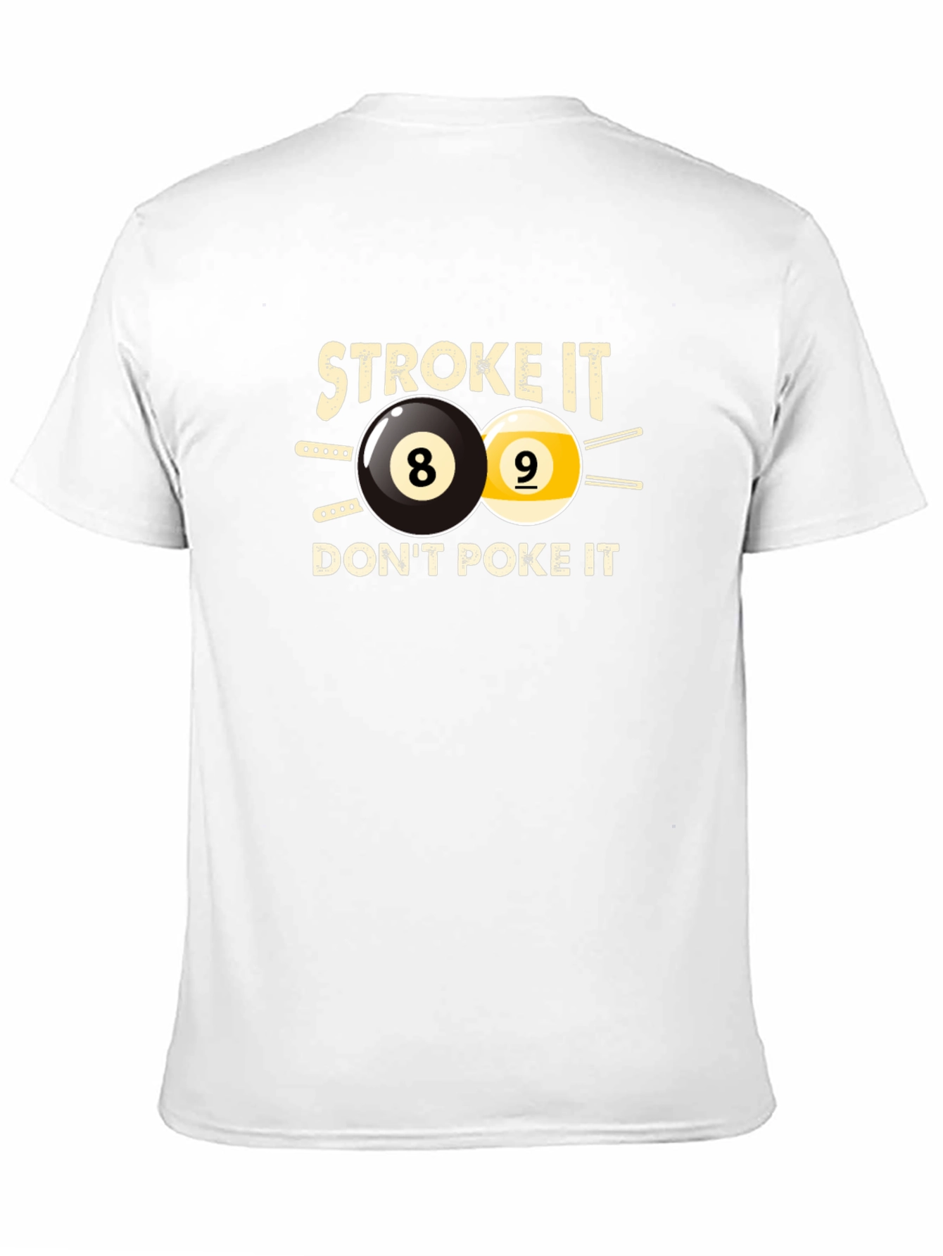 Stroke It - Funny Billiards T-Shirt
