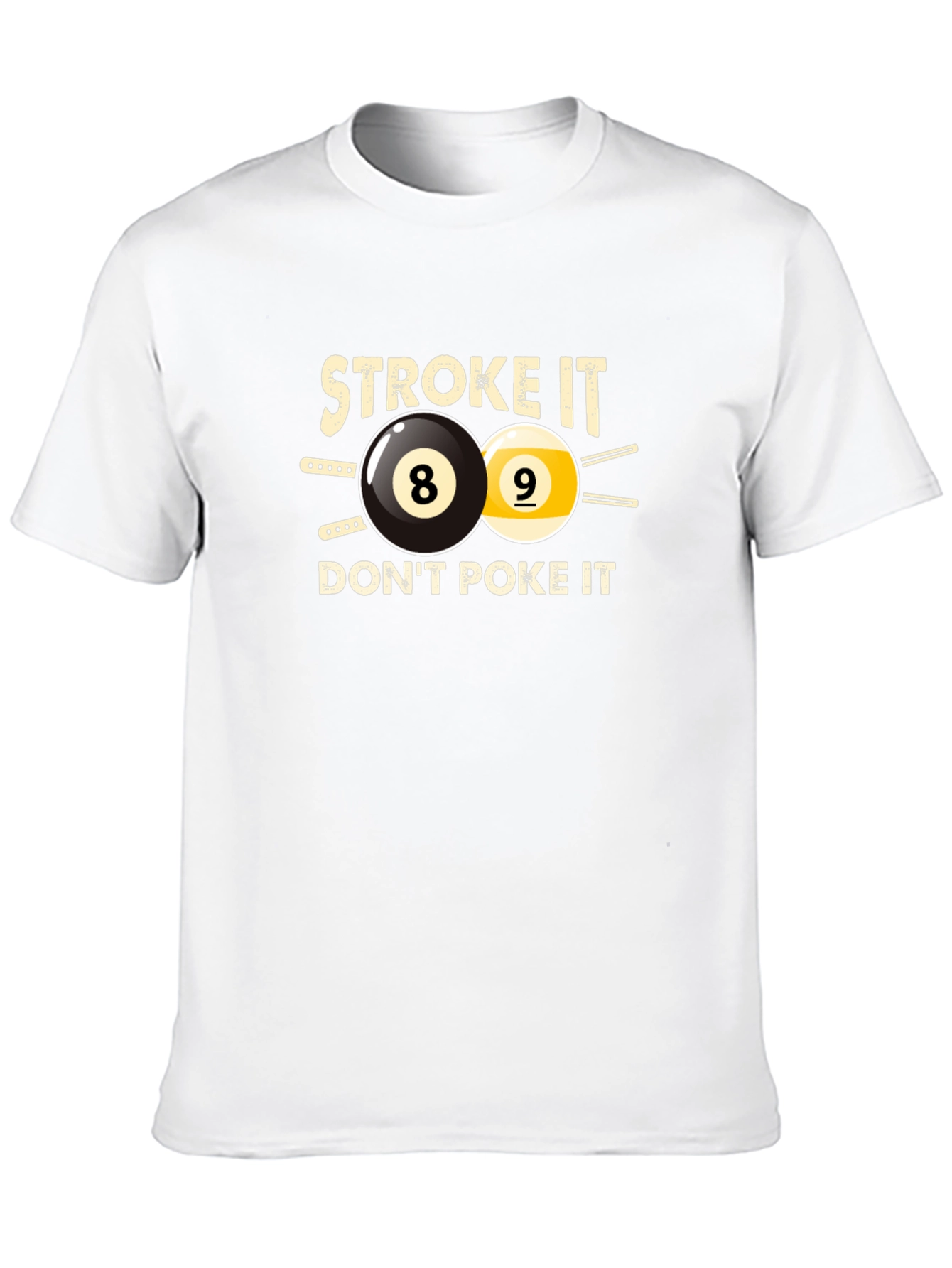 Stroke It - Funny Billiards T-Shirt