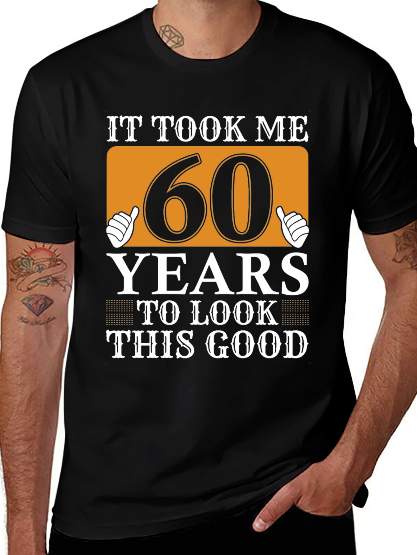 Funny 60th Birthday Graphic T-Shirt