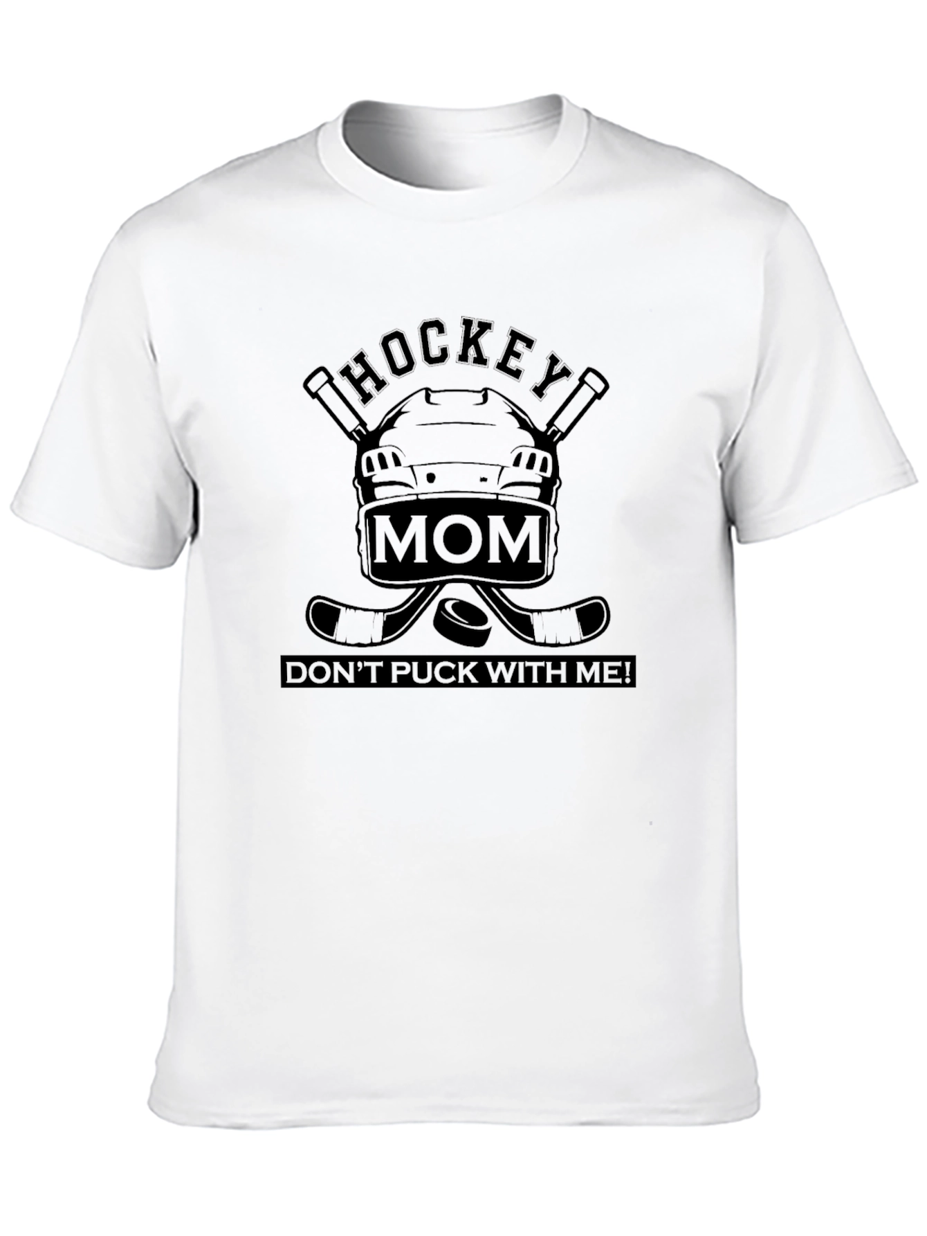 Hockey Mom Graphic Tee - Dont Puck With Me!
