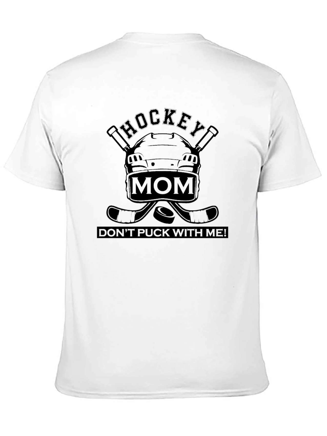 Hockey Mom Graphic Tee - Dont Puck With Me!