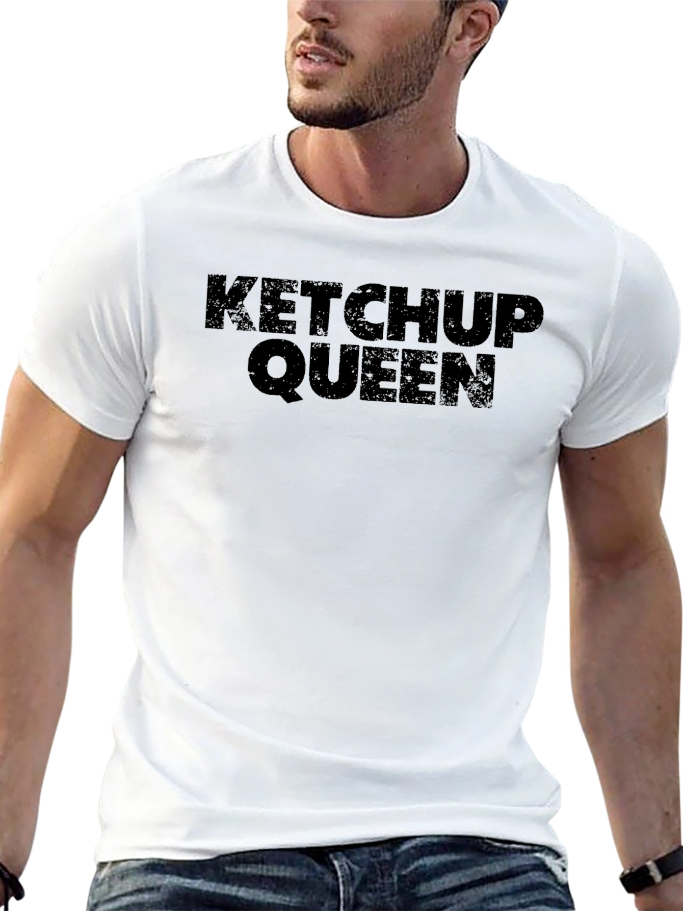 Ketchup Queen Black Graphic Tee