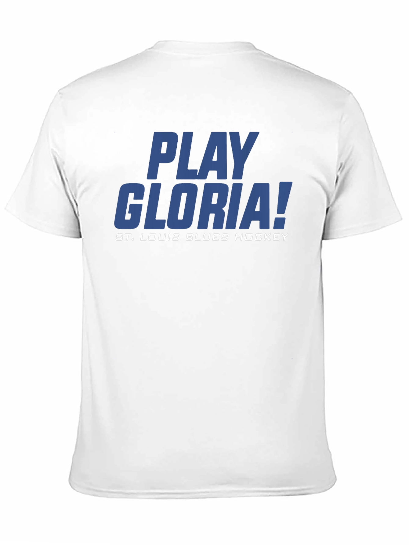 Play Gloria! St. Louis Blues Hockey T-Shirt