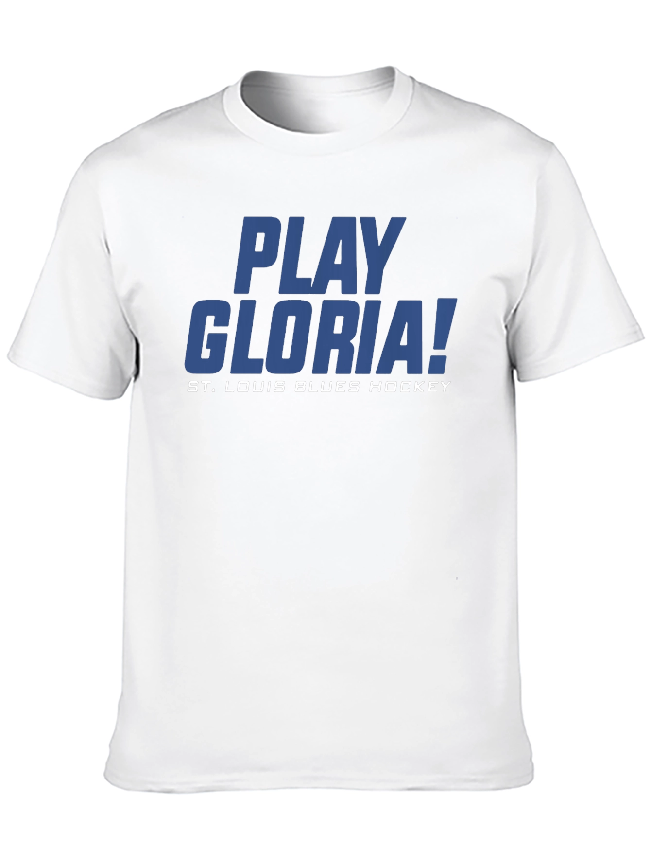 Play Gloria! St. Louis Blues Hockey T-Shirt