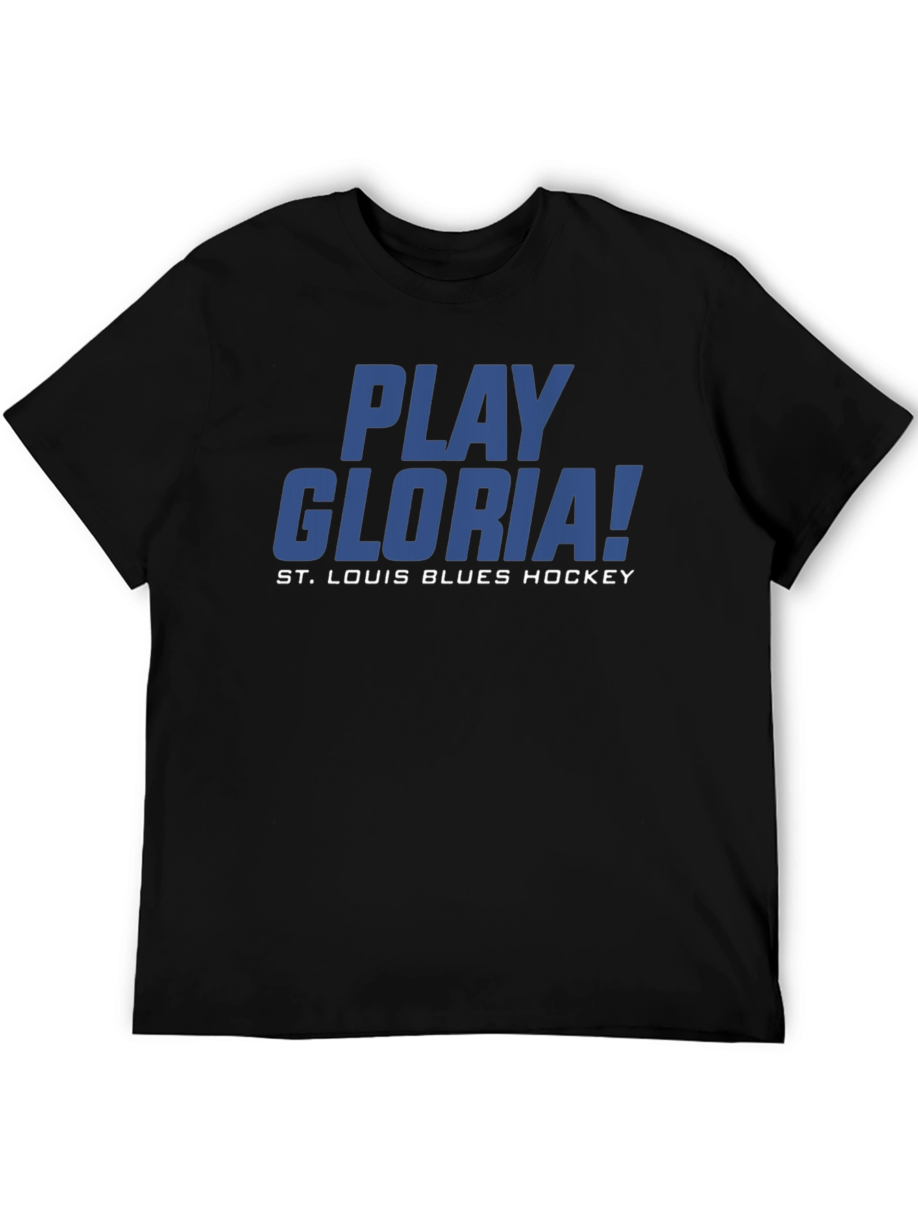 Play Gloria! St. Louis Blues Hockey T-Shirt