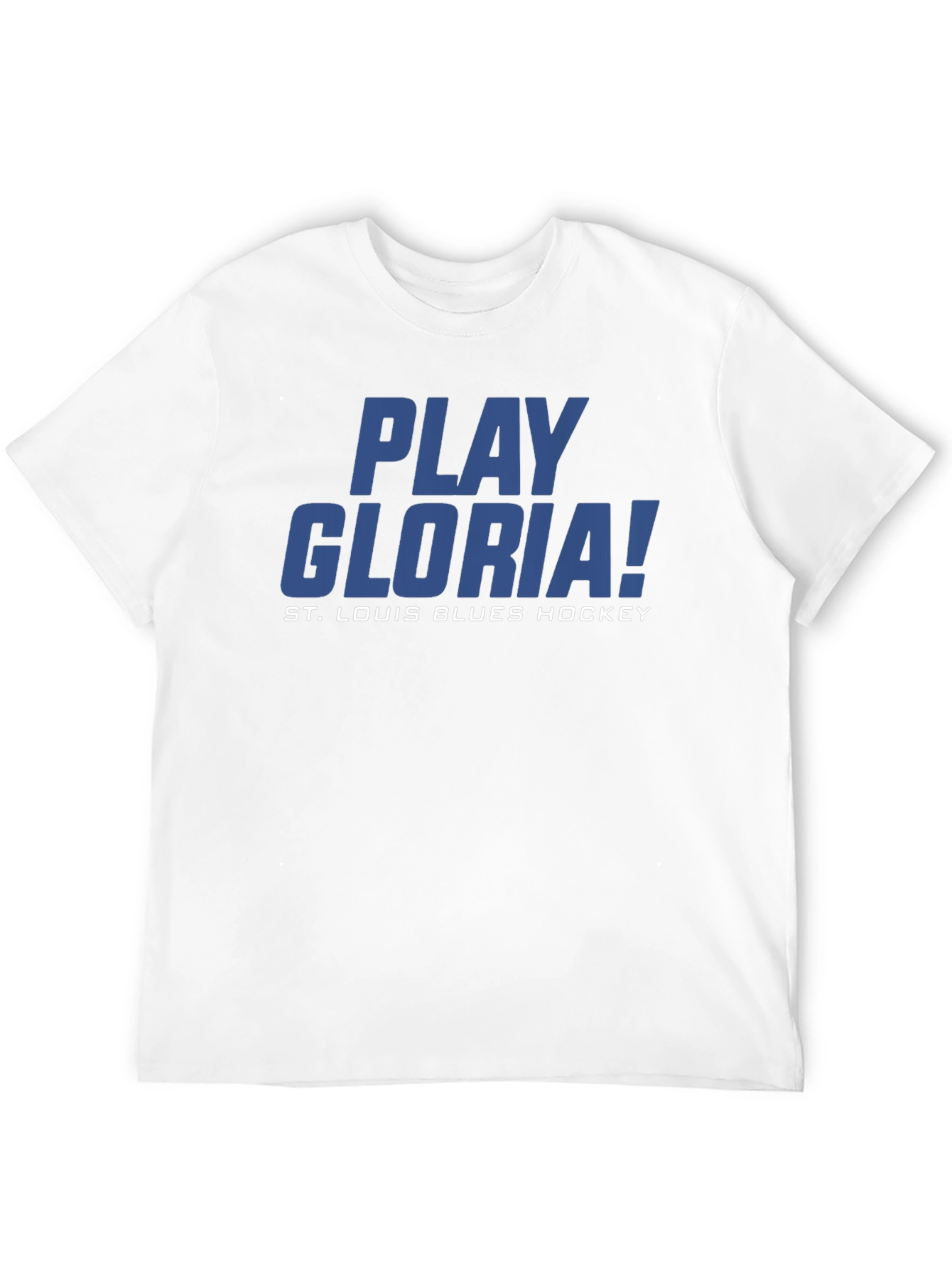 Play Gloria! St. Louis Blues Hockey T-Shirt