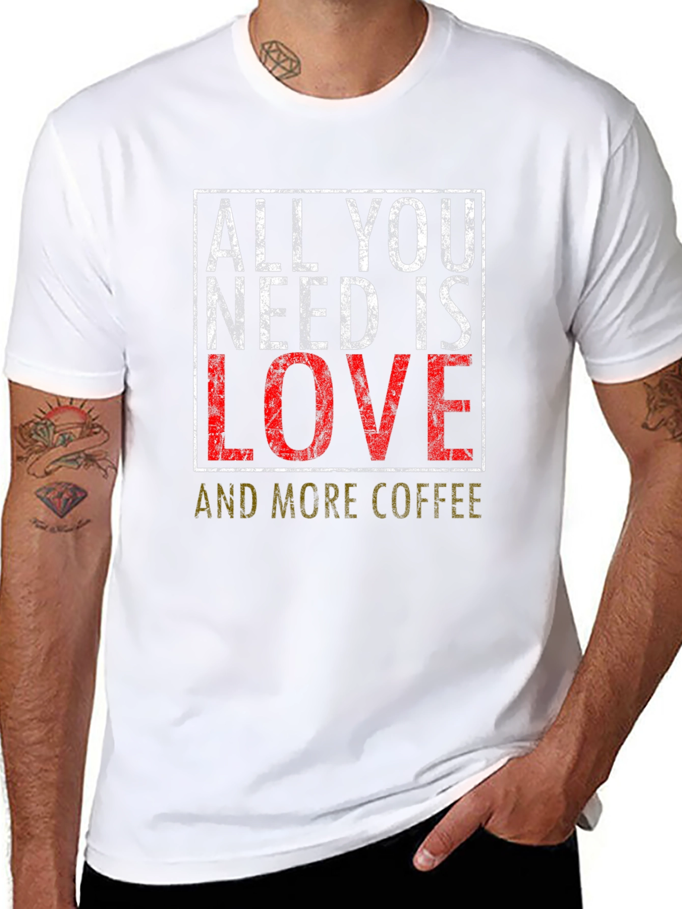 All You Need is Love and Coffee T-Shirt