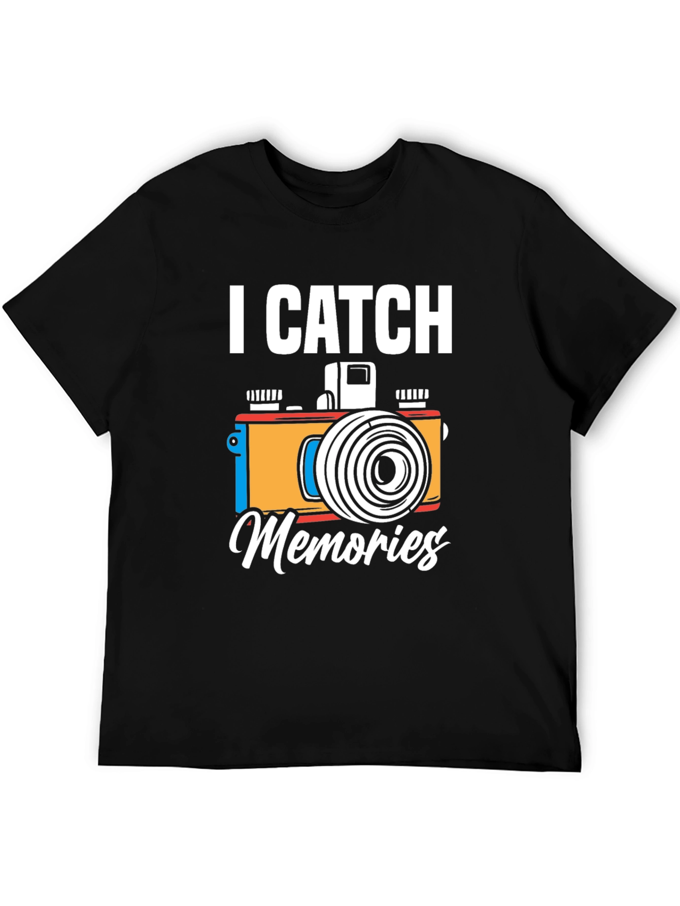 I Catch Memories Camera Graphic T-Shirt