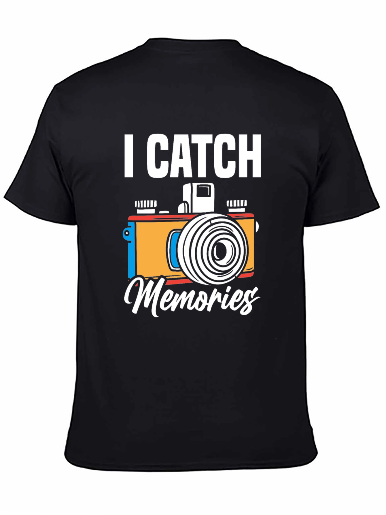 I Catch Memories Camera Graphic T-Shirt