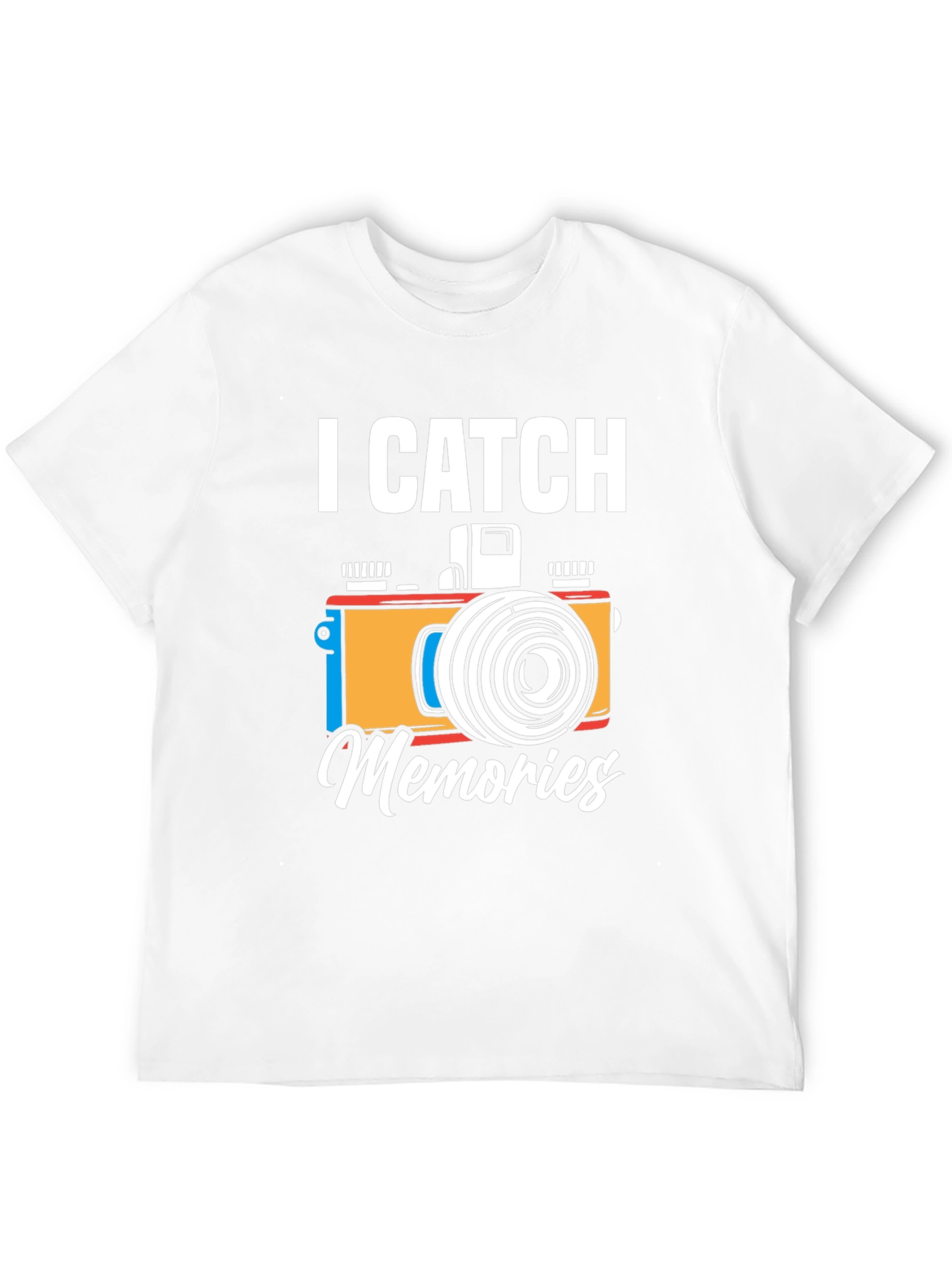 I Catch Memories Camera Graphic T-Shirt