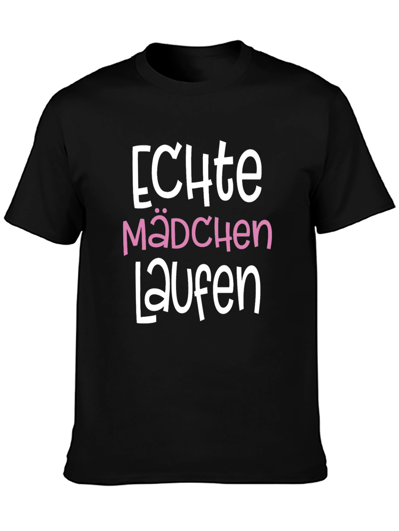 Echte Madchen Laufen Graphic T-Shirt