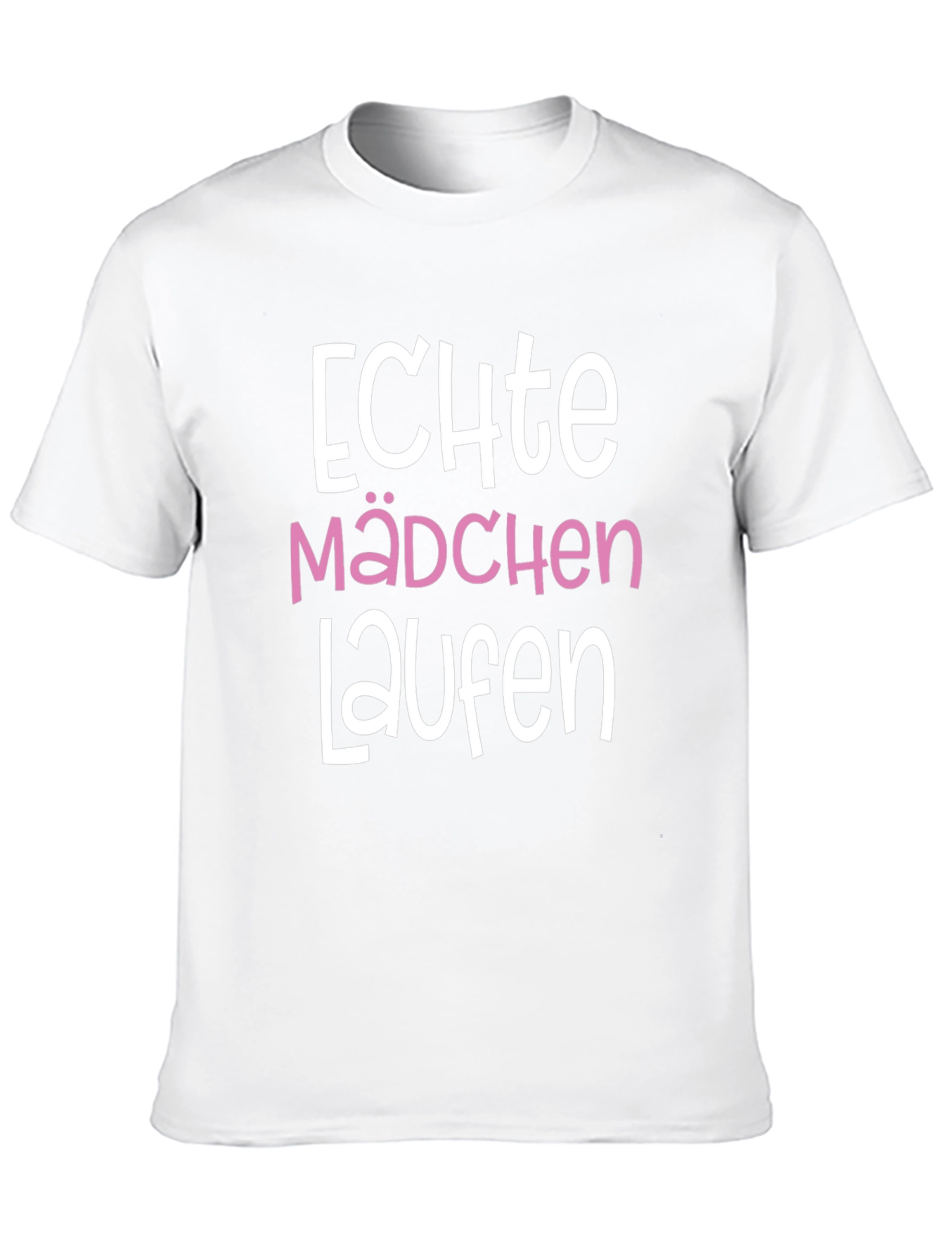 Echte Madchen Laufen Graphic T-Shirt