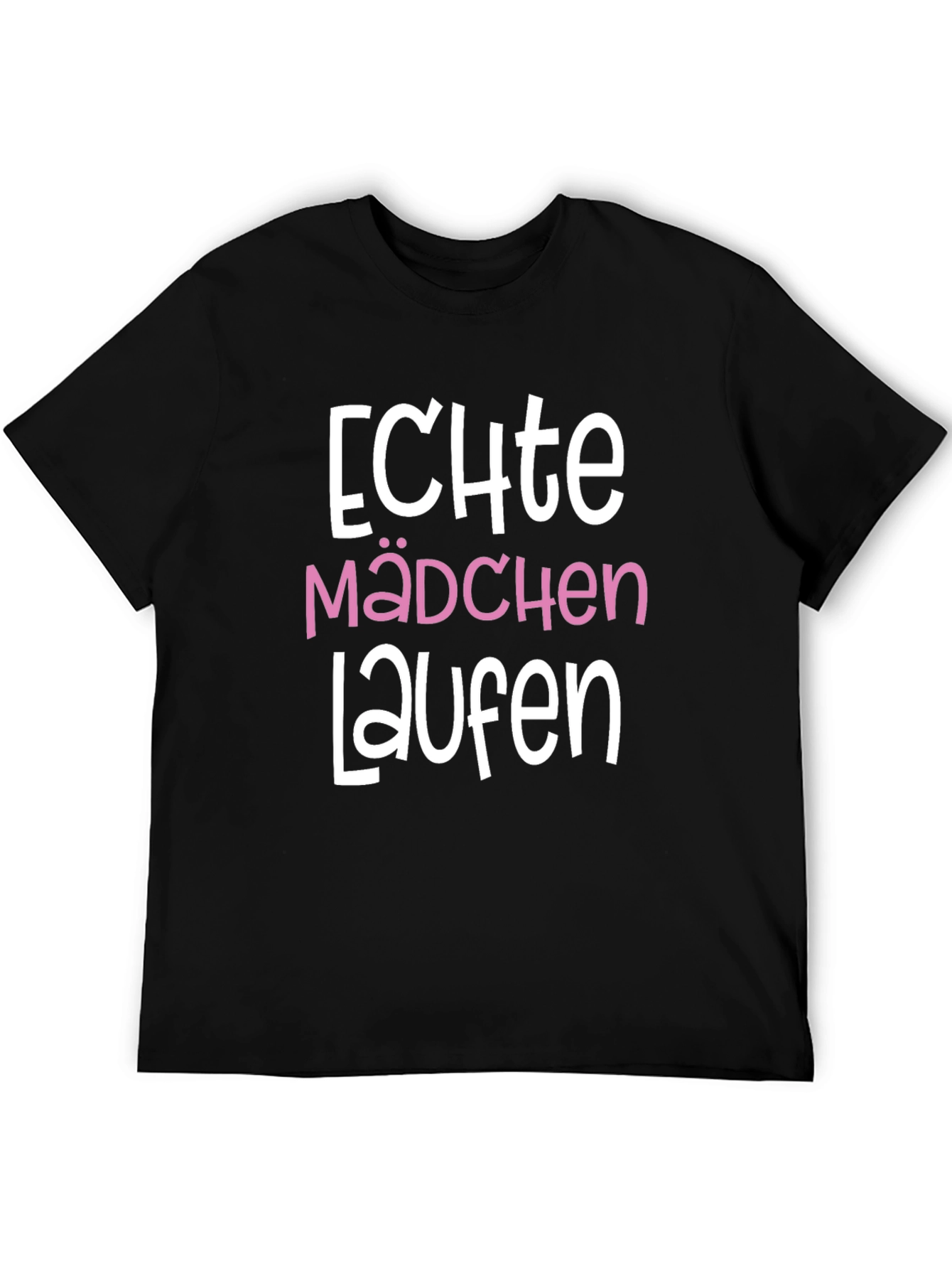 Echte Madchen Laufen Graphic T-Shirt