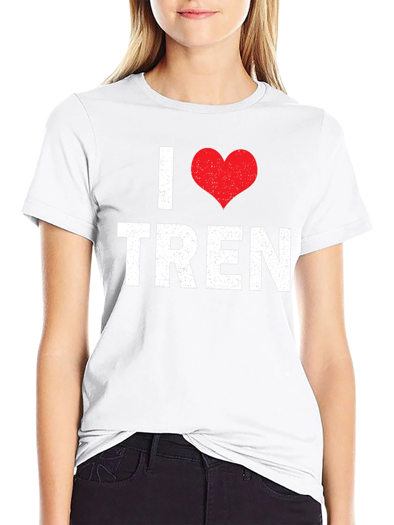 I Love Tren Graphic T-Shirt
