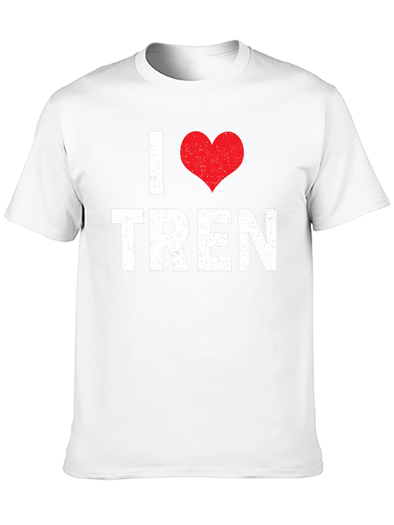 I Love Tren Graphic T-Shirt