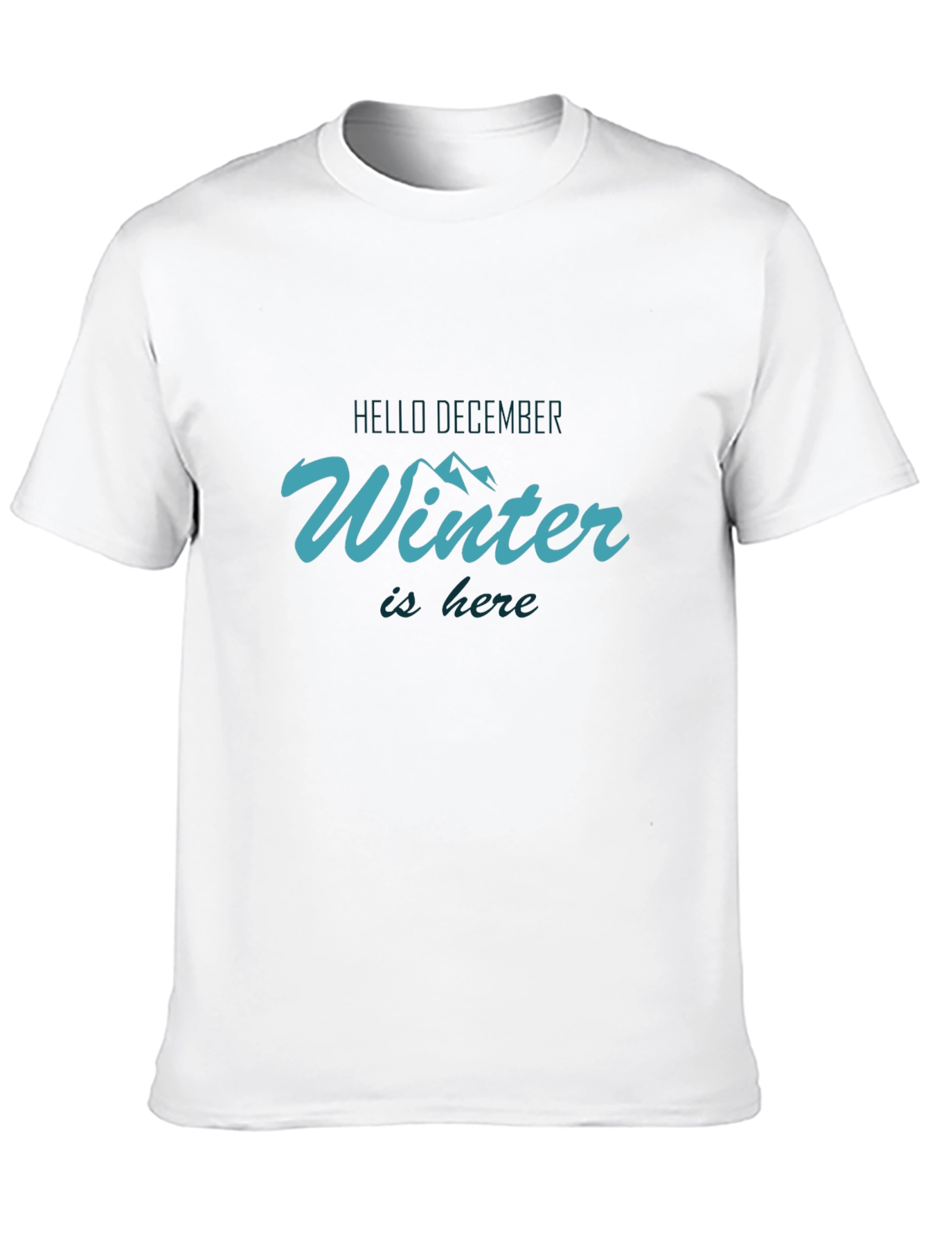 Hello December Winter is Here T-Shirt