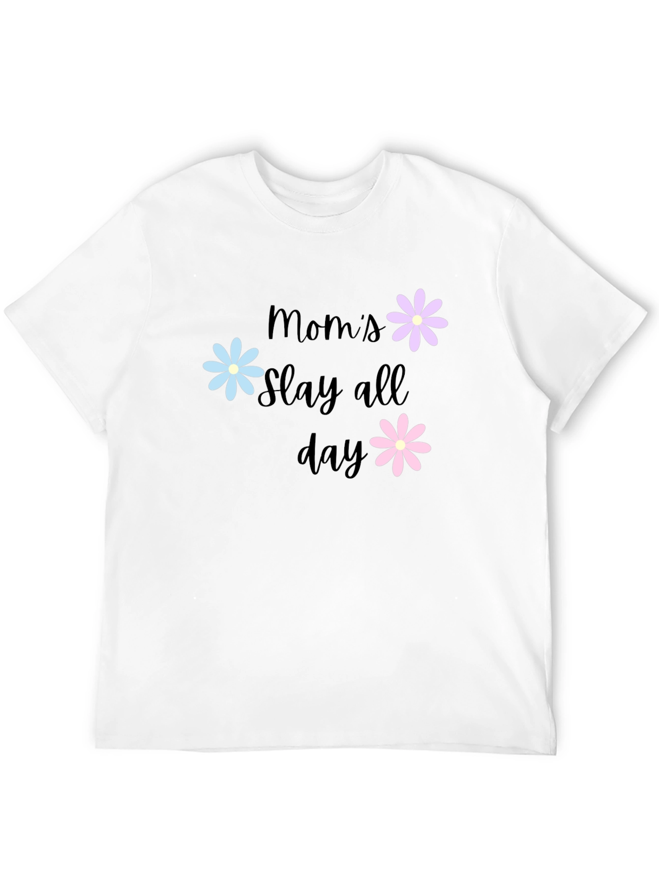 Moms Slay All Day Graphic T-Shirt