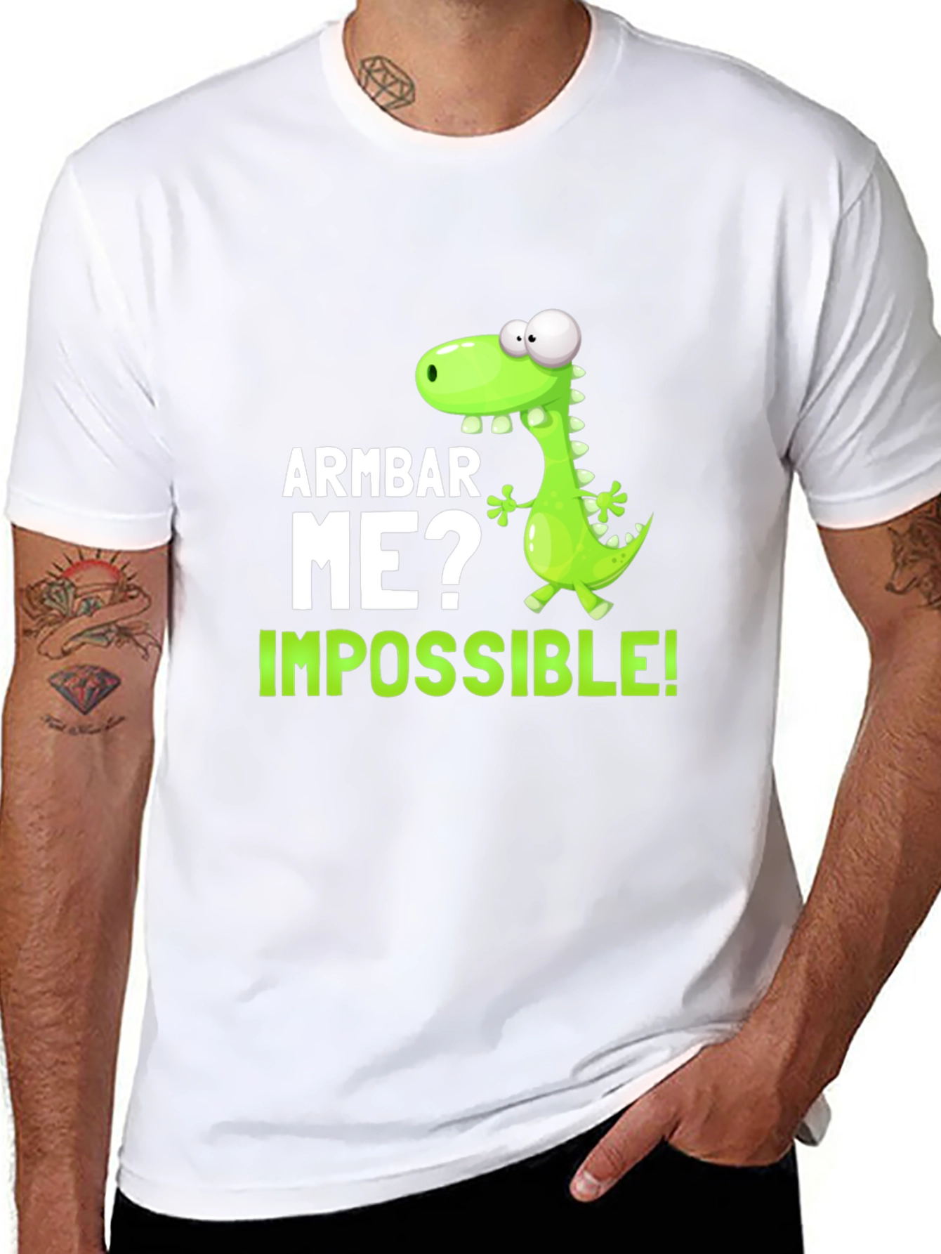 Armbar Me? Impossible! Graphic T-Shirt