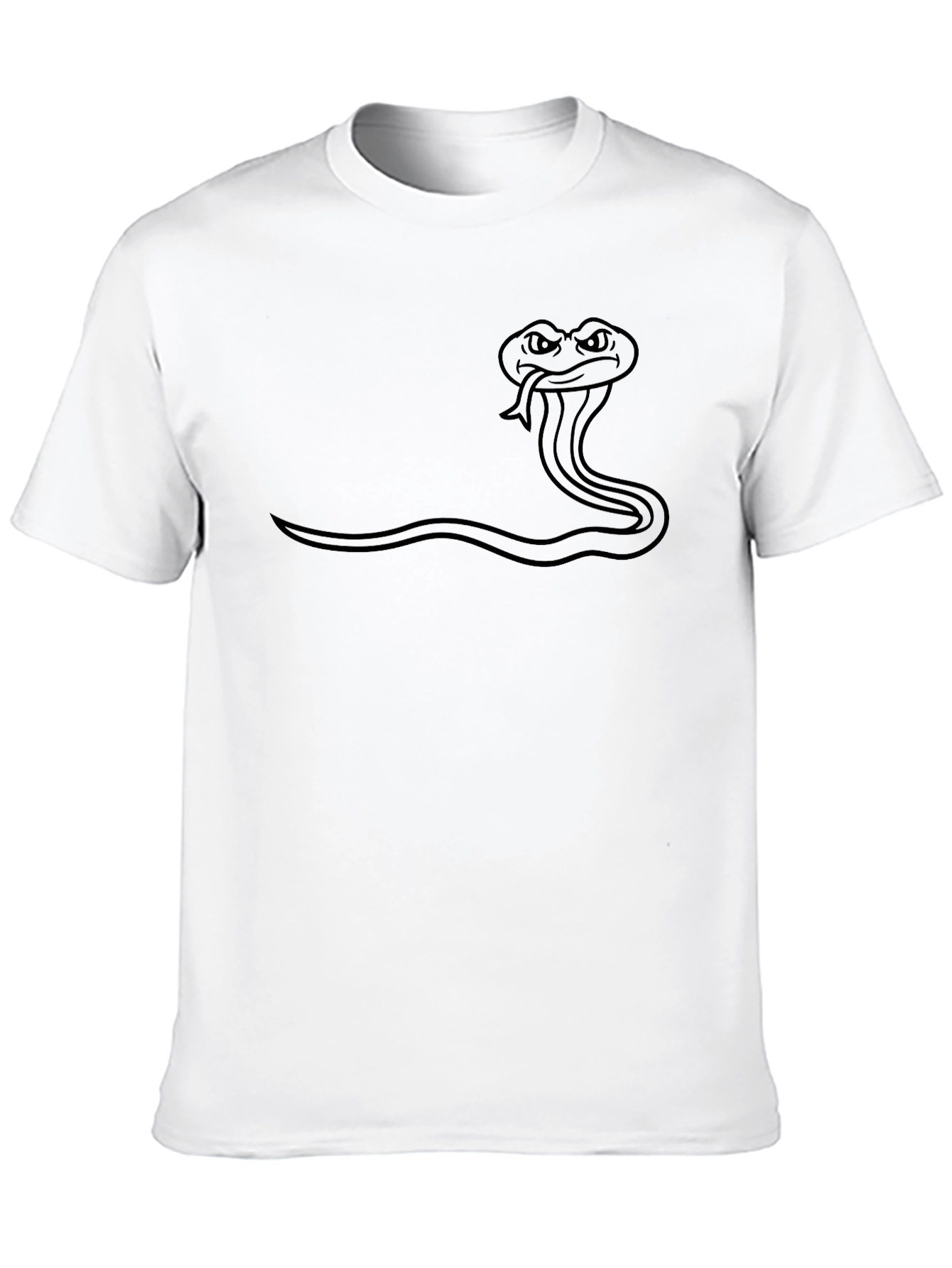 Cobra Snake Graphic T-Shirt - Cool Reptile Tee