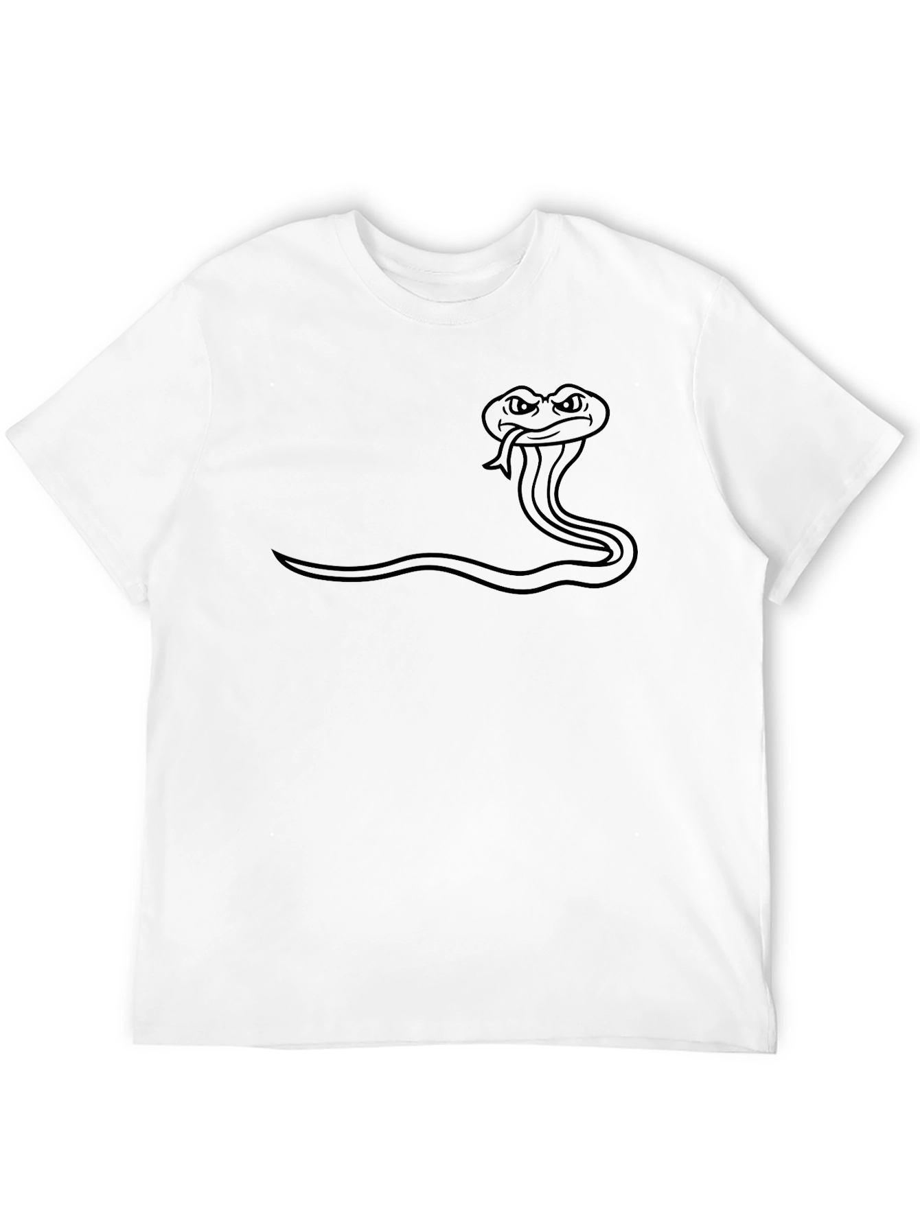 Cobra Snake Graphic T-Shirt - Cool Reptile Tee