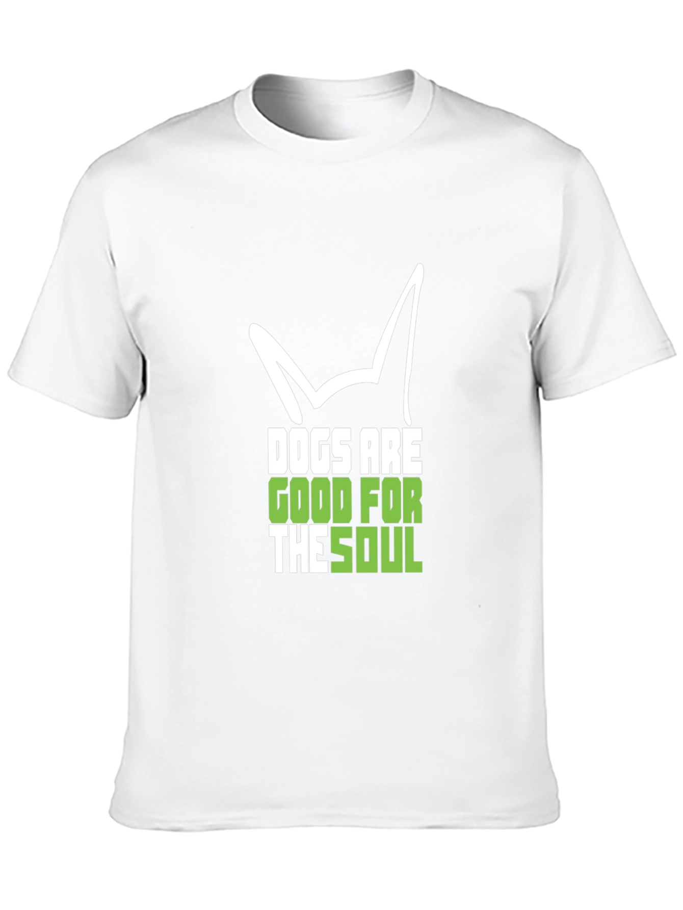 Dogs Are Good For The Soul Black T-Shirt