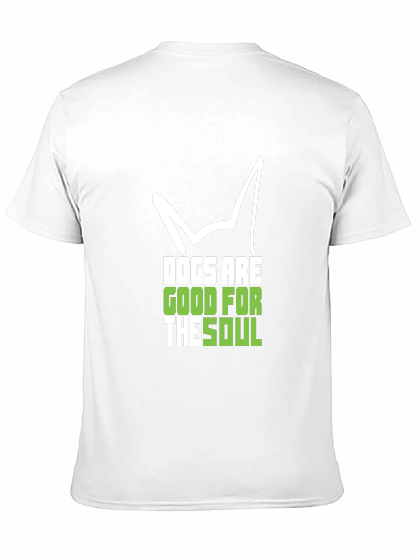 Dogs Are Good For The Soul Black T-Shirt