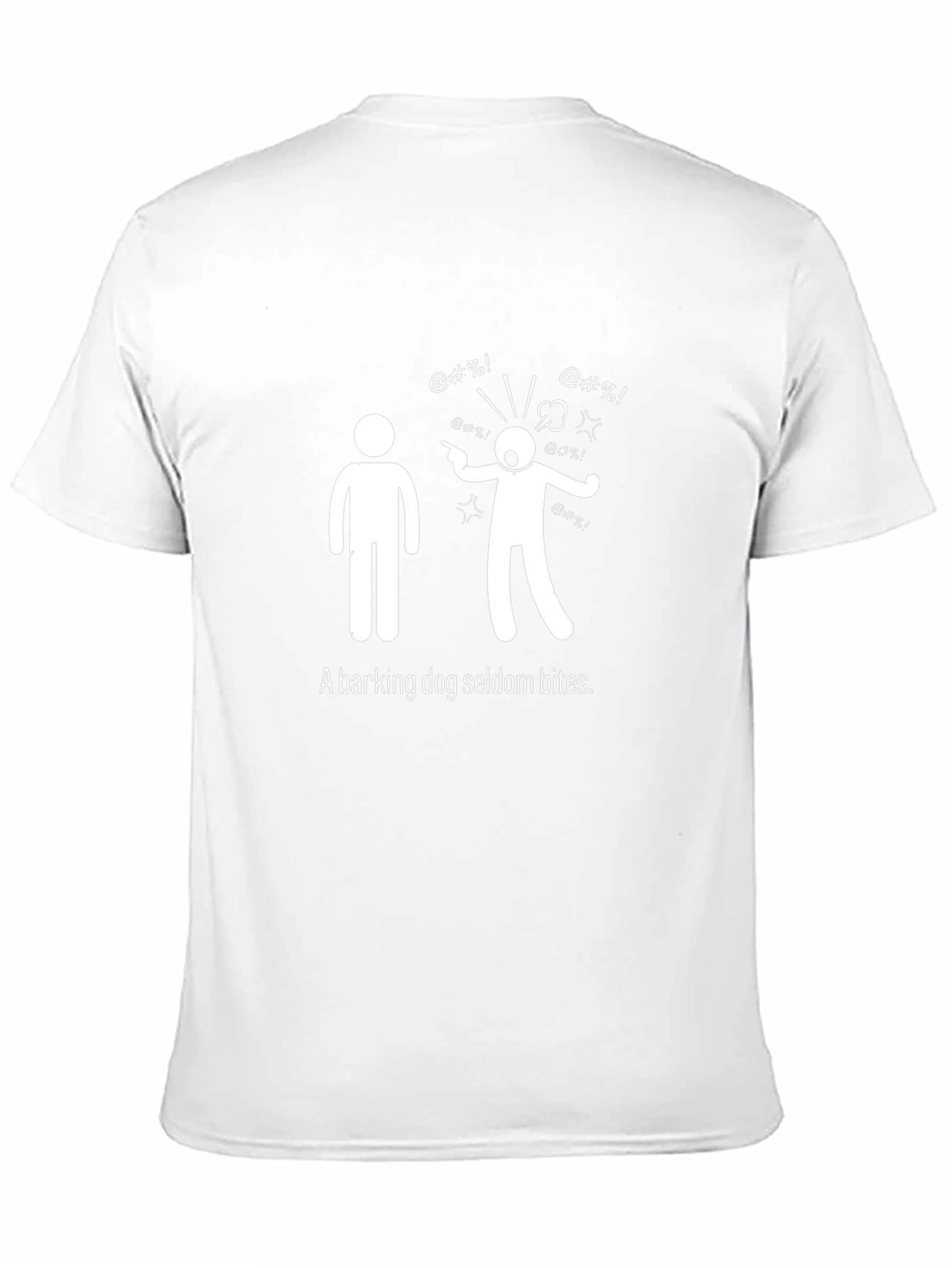 Funny Barking Dog Graphic T-Shirt