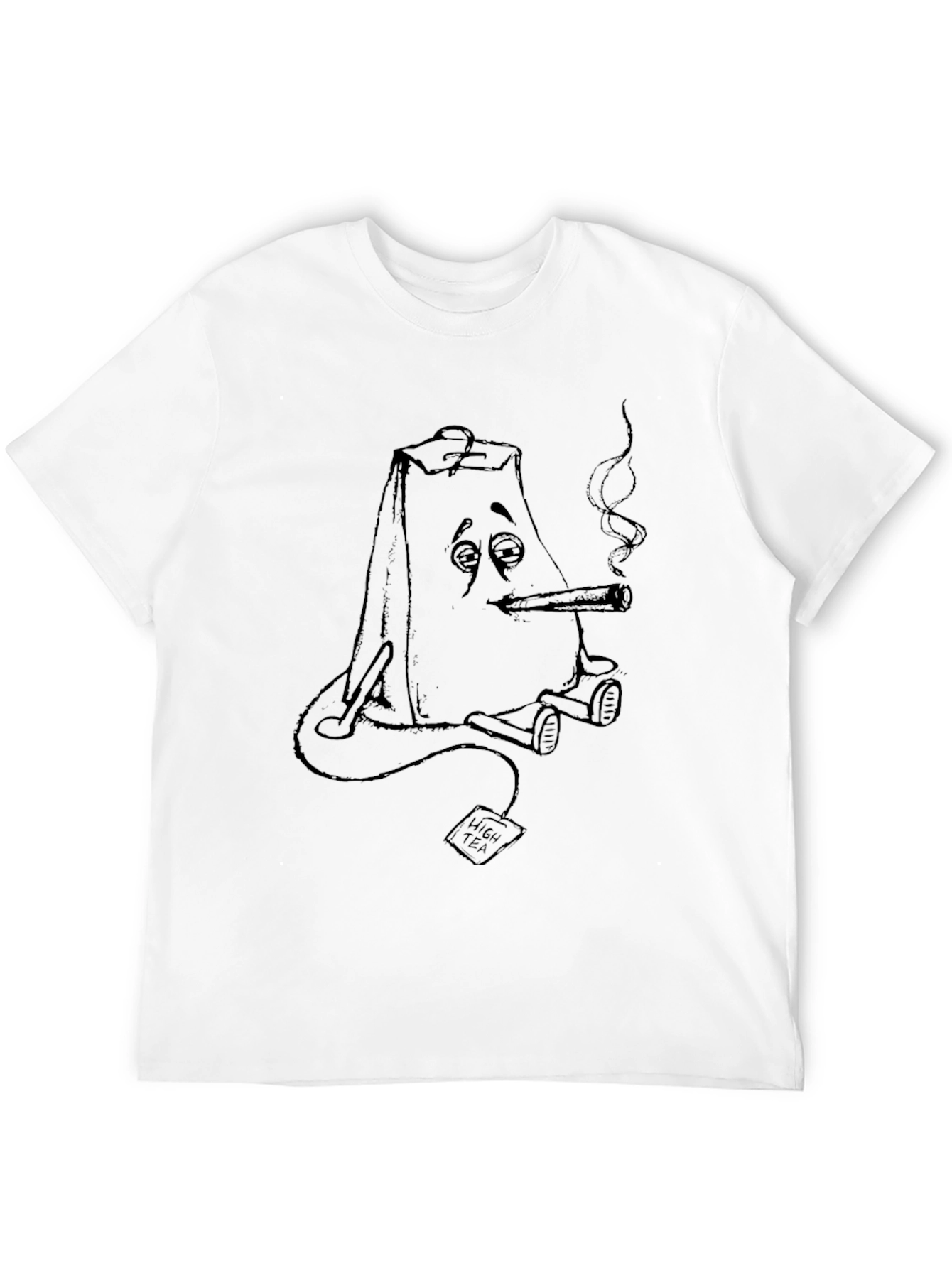 High Tea Smoker Graphic T-Shirt