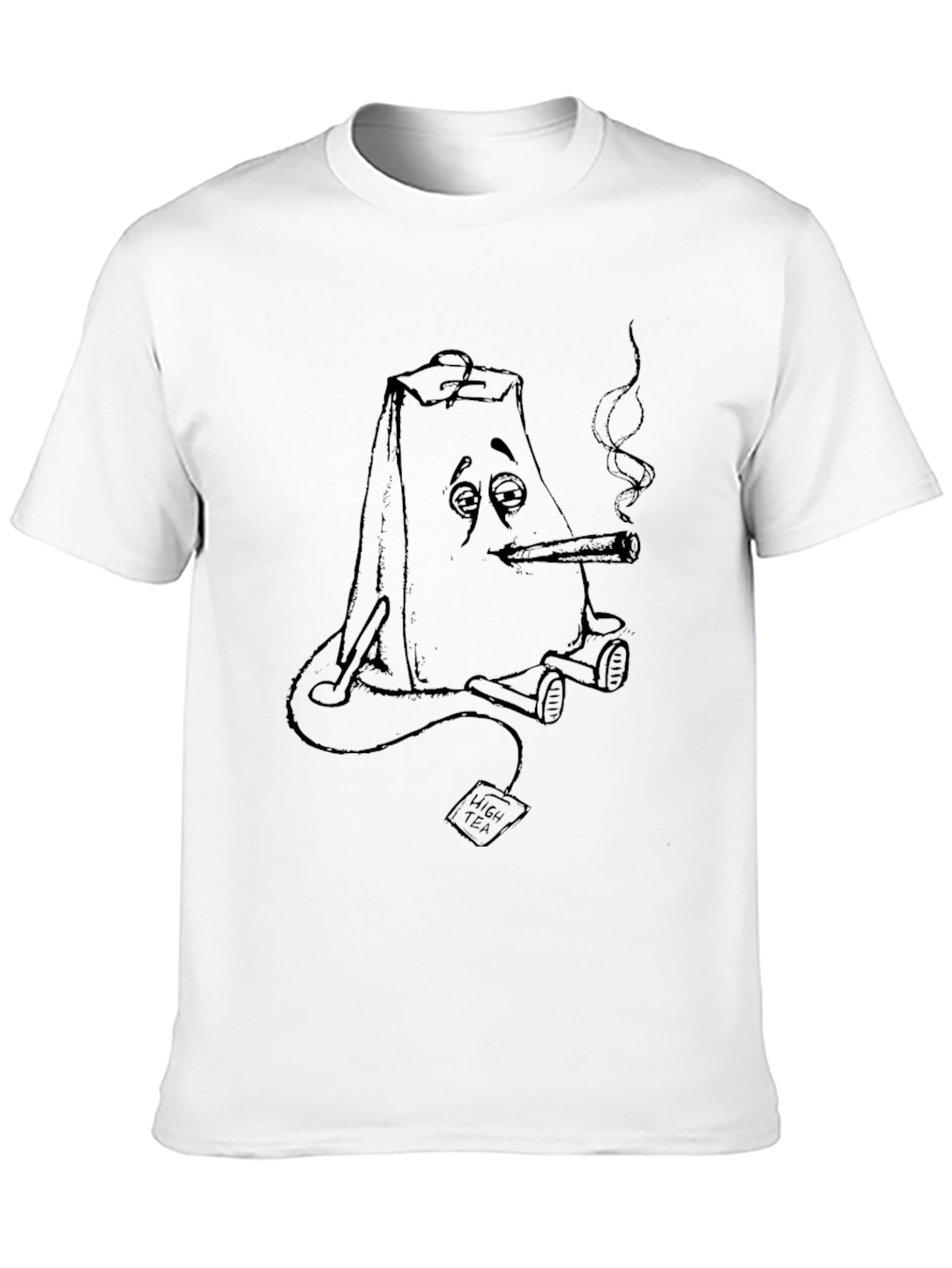 High Tea Smoker Graphic T-Shirt