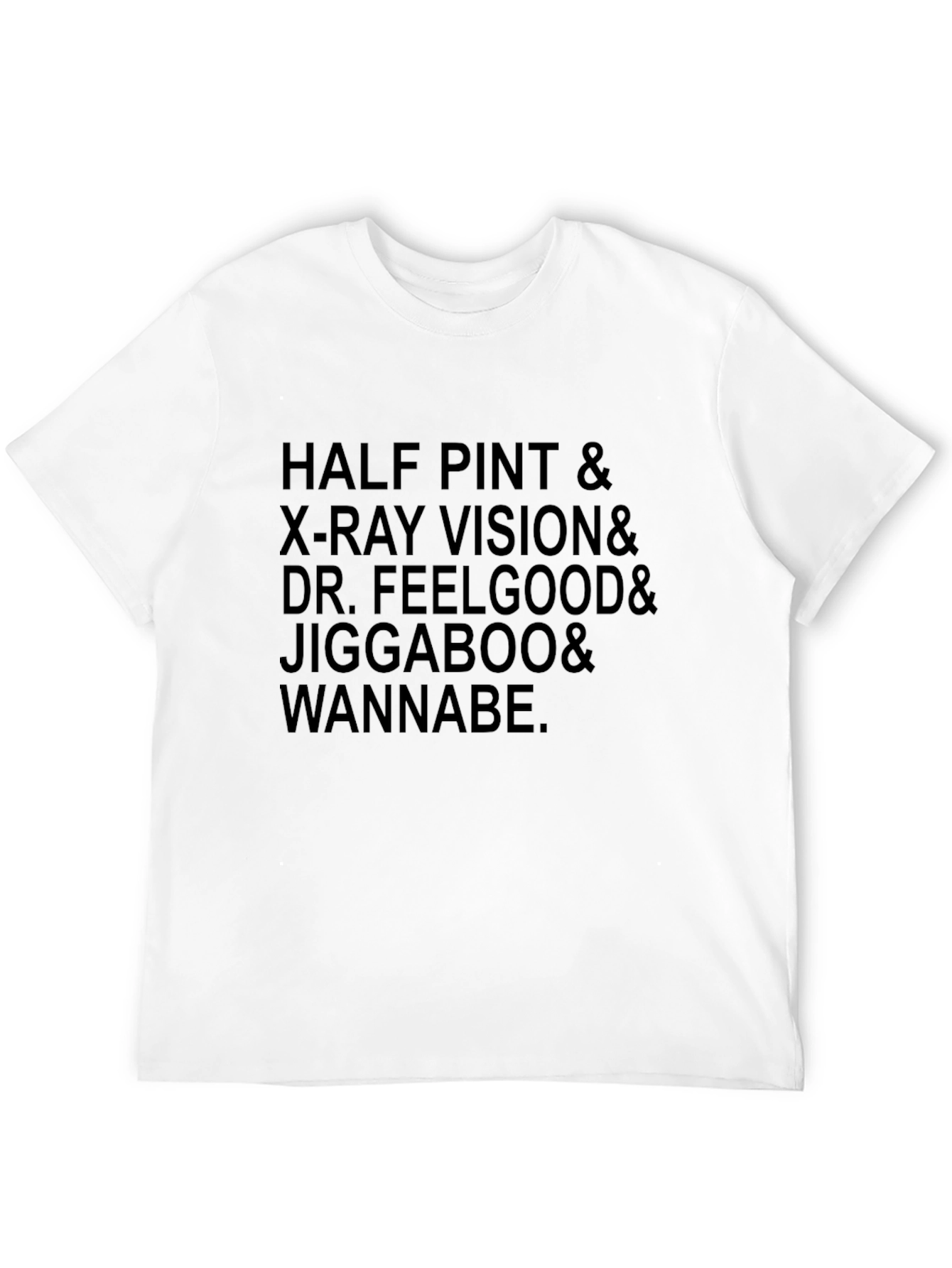Black Half Pint & T-Shirt