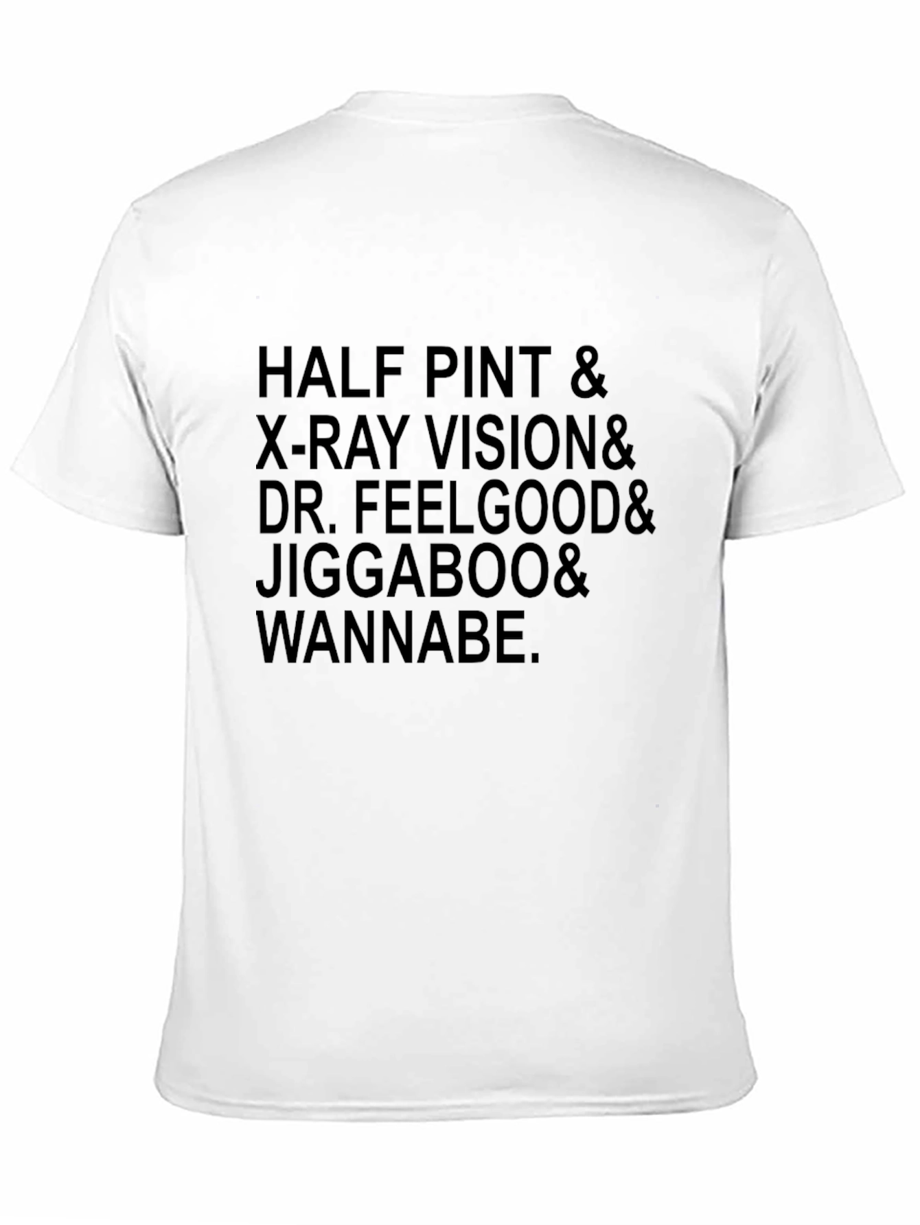 Black Half Pint & T-Shirt