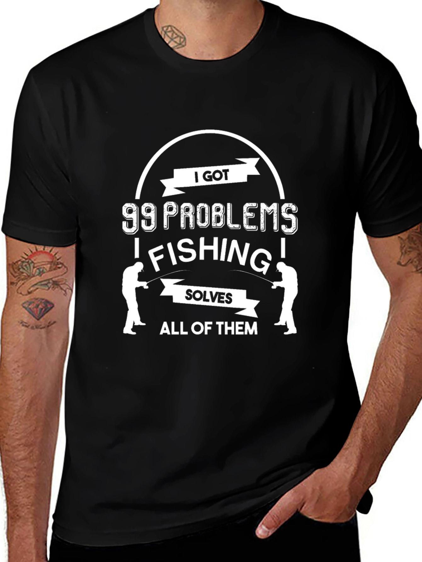 99 Problems Fishing T-Shirt