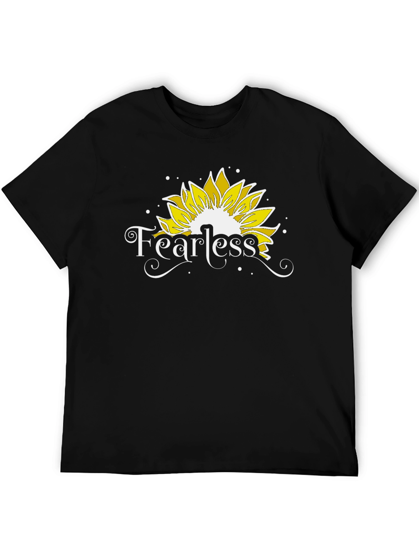 Fearless Sunflower Graphic T-Shirt