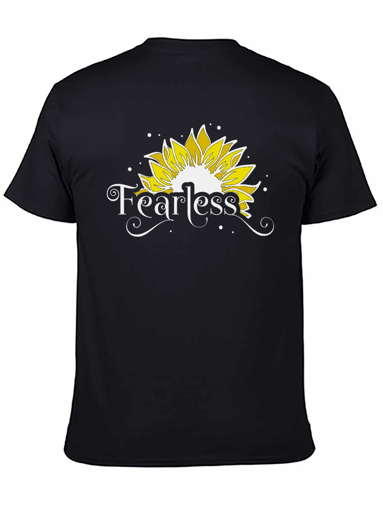 Fearless Sunflower Graphic T-Shirt