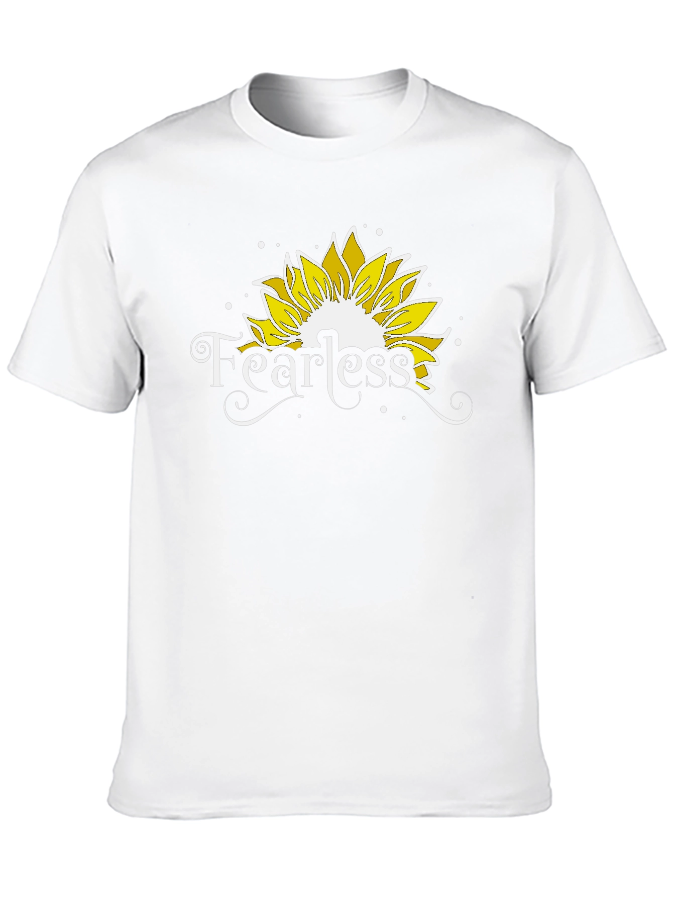 Fearless Sunflower Graphic T-Shirt