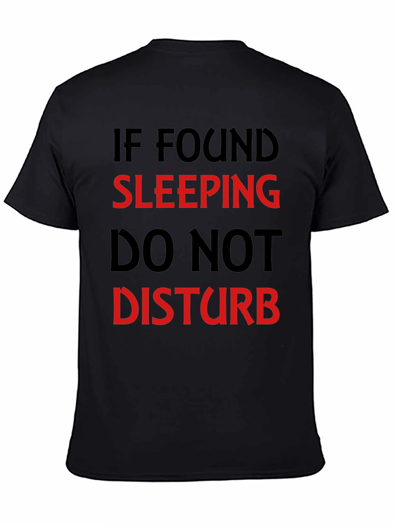 Funny Sleep T-Shirt - Do Not Disturb