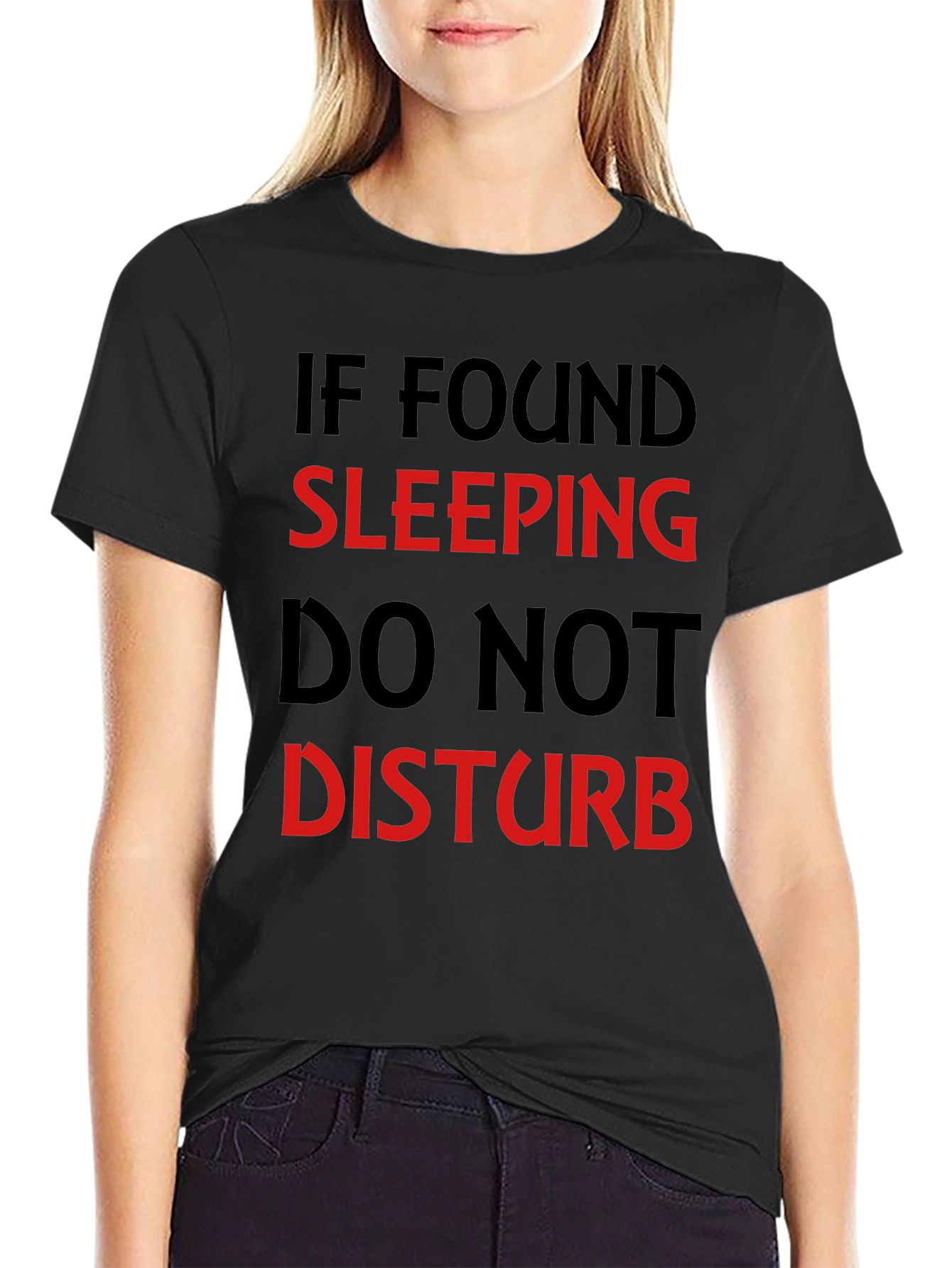 Funny Sleep T-Shirt - Do Not Disturb