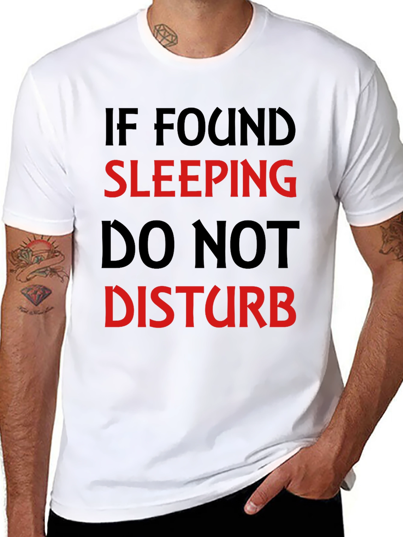Funny Sleep T-Shirt - Do Not Disturb